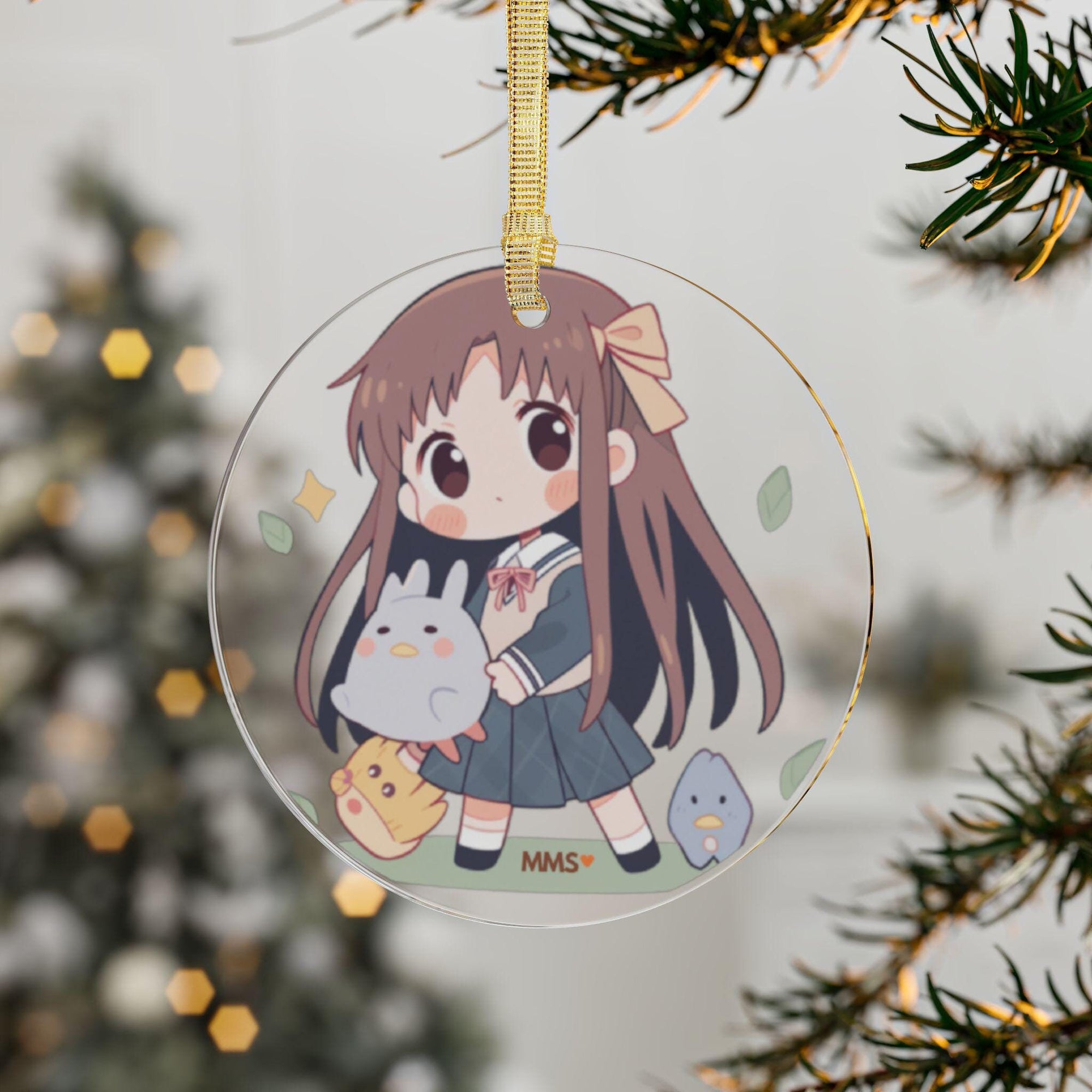 Fruits Basket Christmas Tree Acrylic Ornament 10