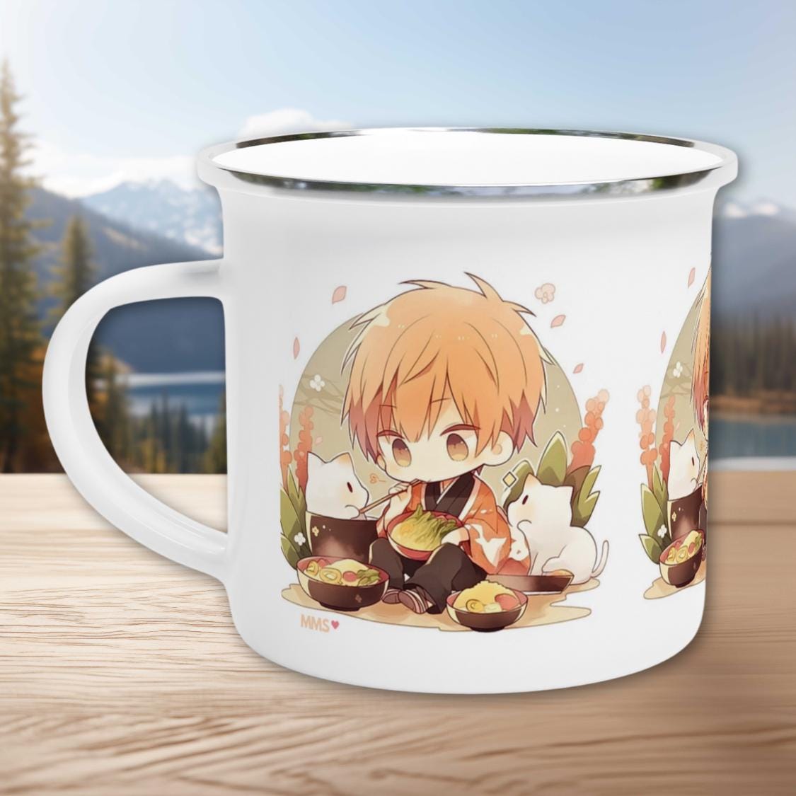 Fruits Basket Enamel Mug 15