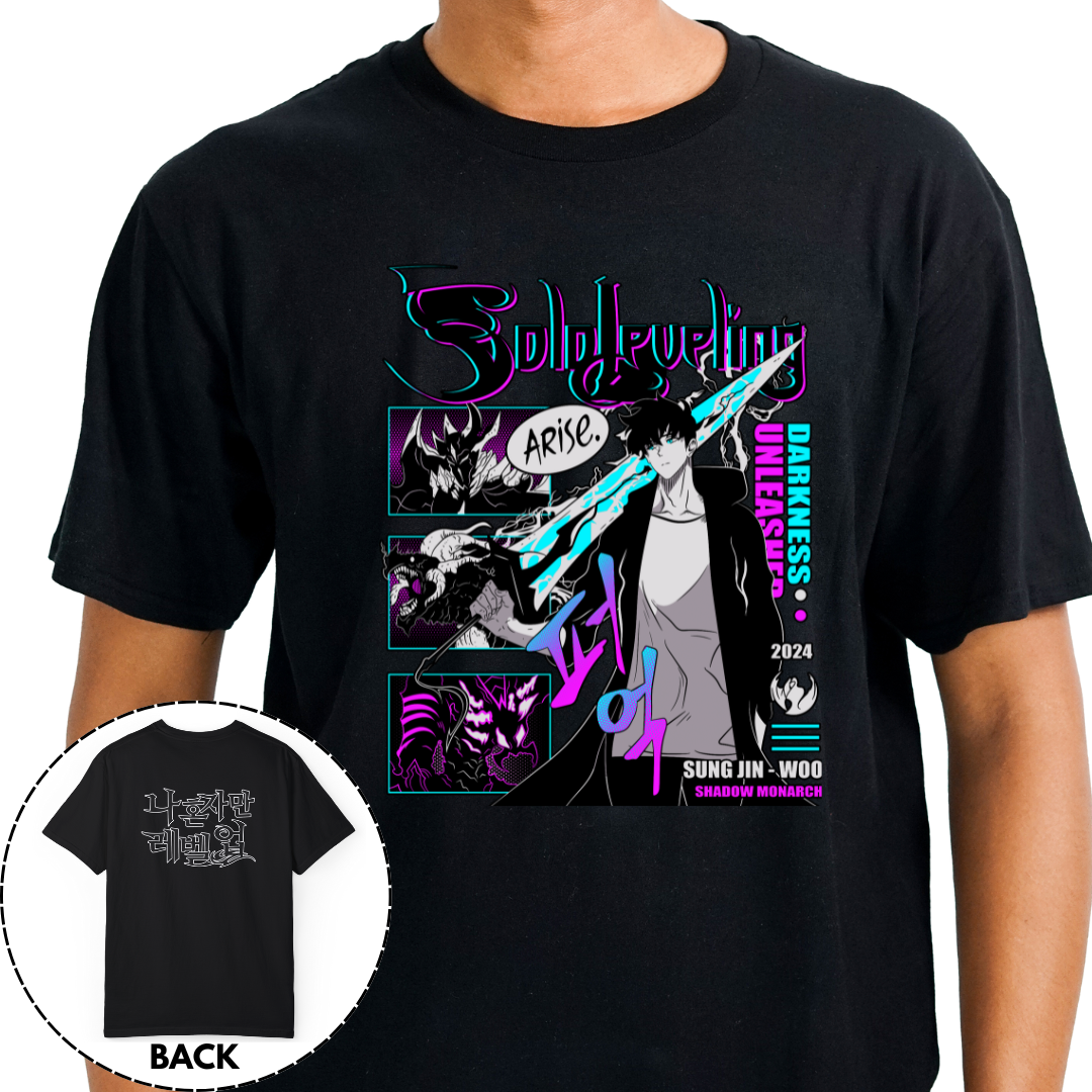 Solo Leveling Sung Jinwoo T-shirt 004
