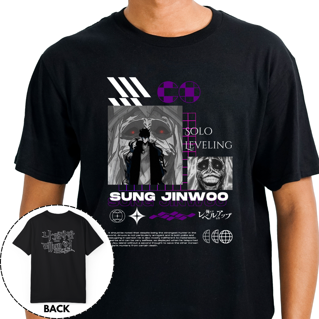 Solo Leveling Sung Jinwoo T-shirt 005