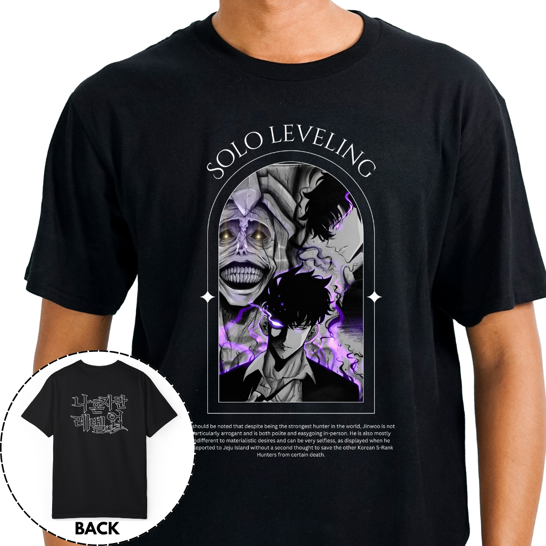 Solo Leveling Sung Jinwoo T-shirt 006