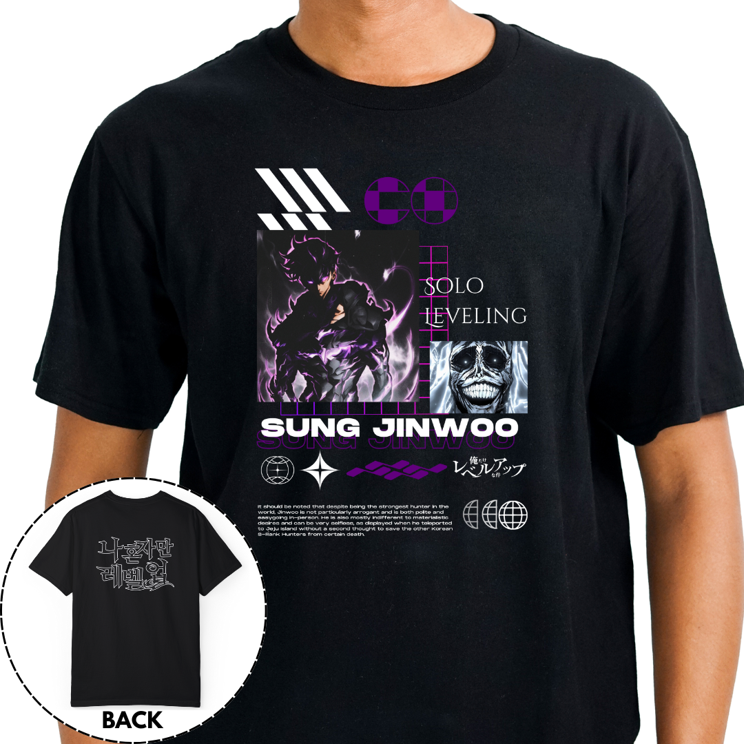 Solo Leveling Sung Jinwoo T-shirt 007