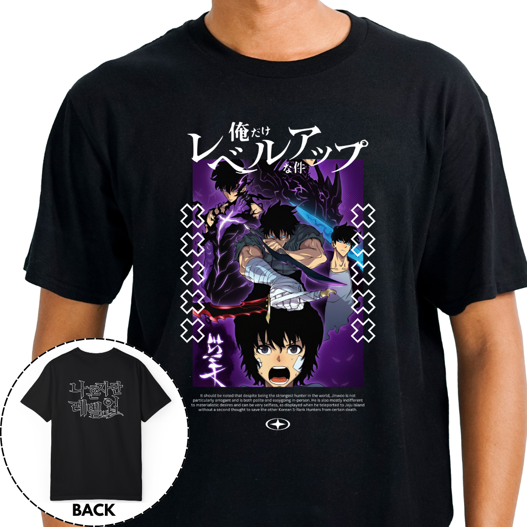 Solo Leveling Sung Jinwoo T-shirt 011