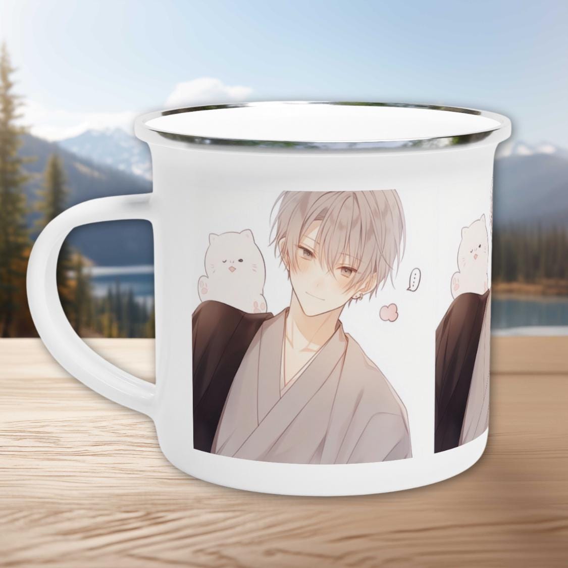 Fruits Basket Enamel Mug 40