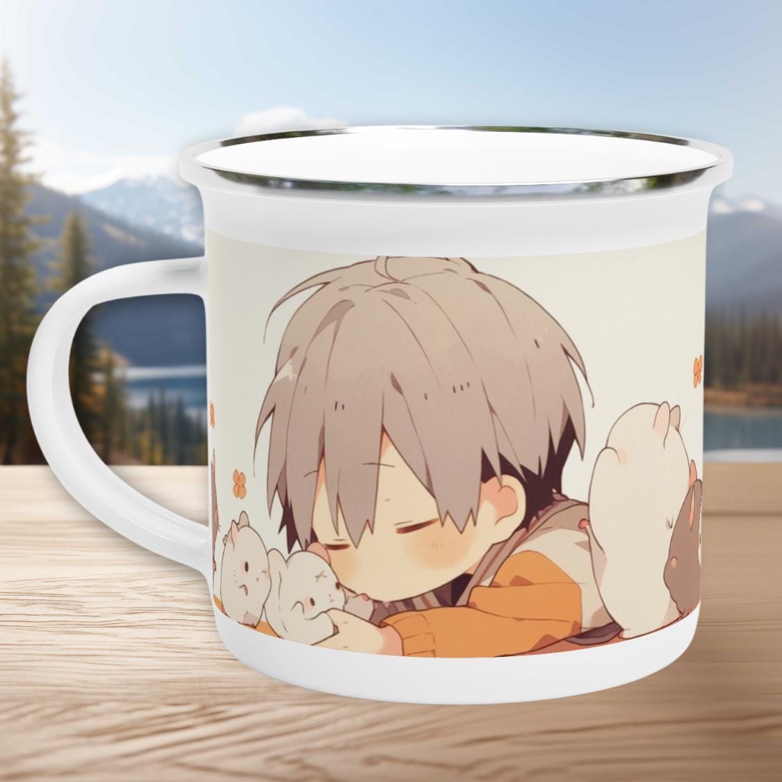 Fruits Basket Enamel Mug 05