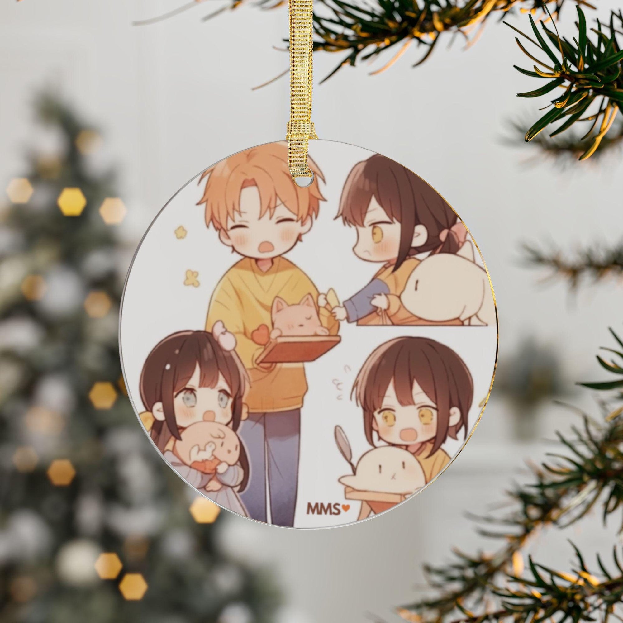 Fruits Basket Christmas Tree Acrylic Ornament 09