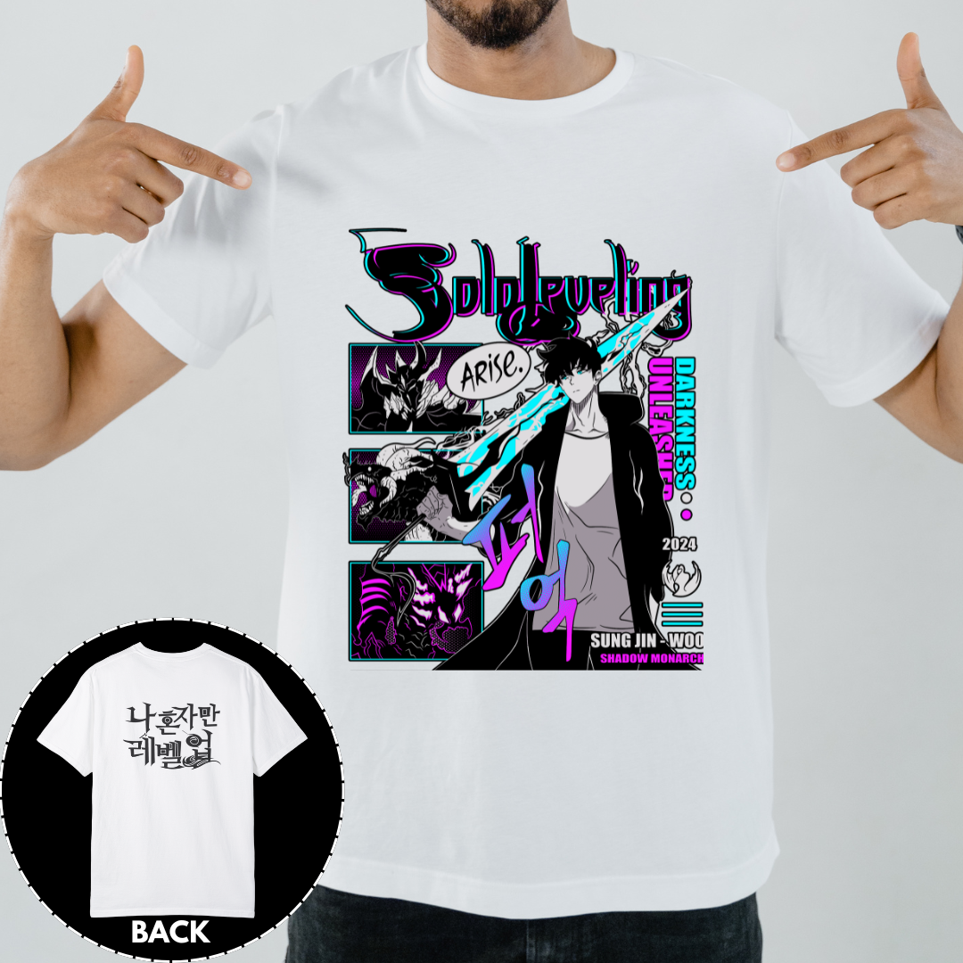 Solo Leveling Sung Jinwoo T-shirt 004