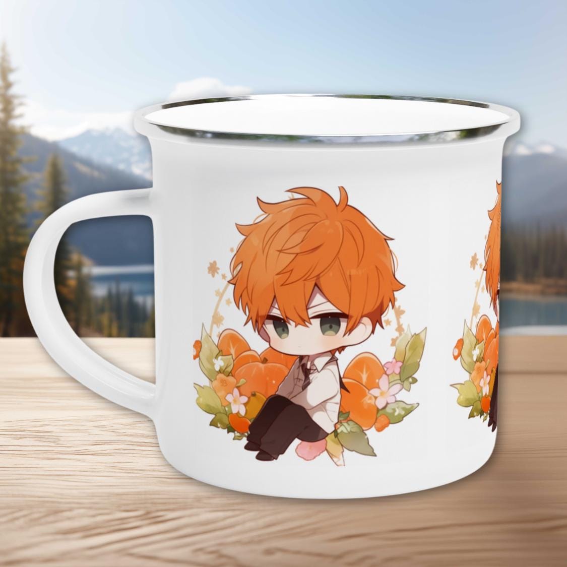 Fruits Basket Enamel Mug 18