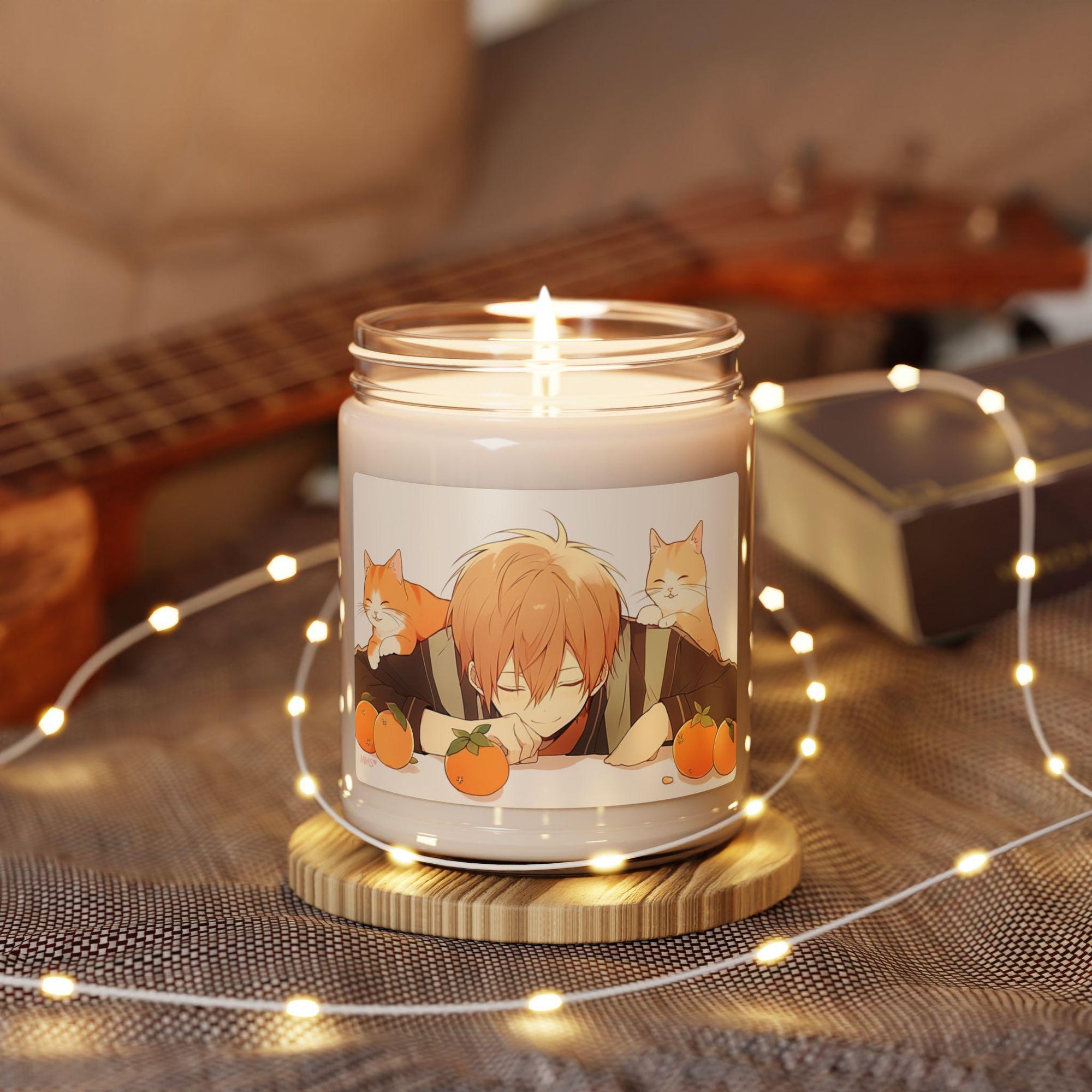 Fruits Basket Anime Inspired Vanilla Soy 9oz Candle 09