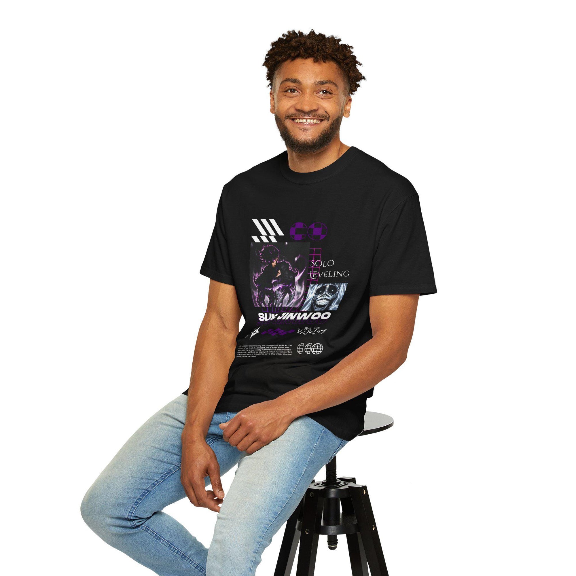 Solo Leveling Sung Jinwoo T-shirt 007