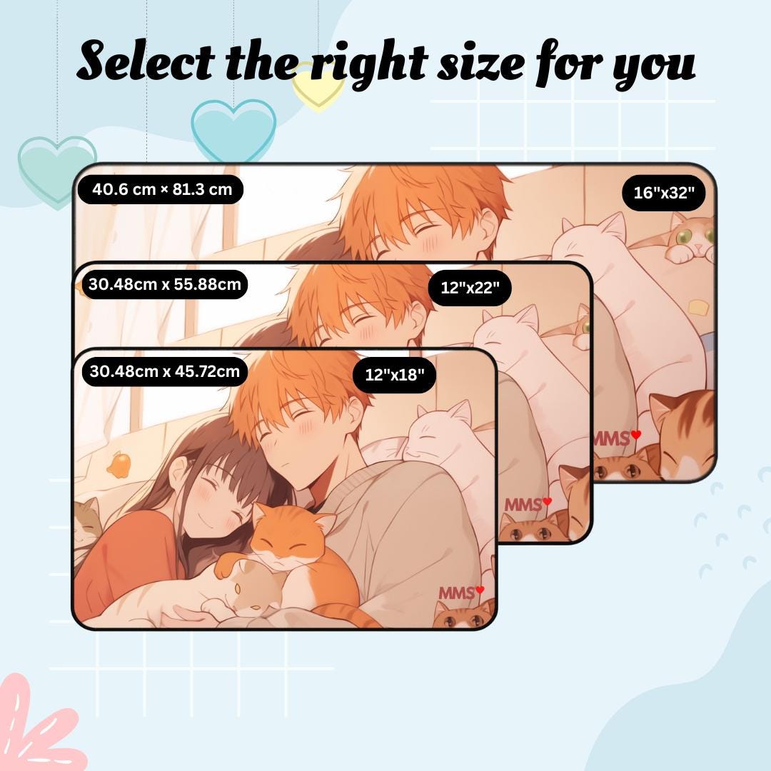 Fruits Basket Anime Inspired Desk Mat 13