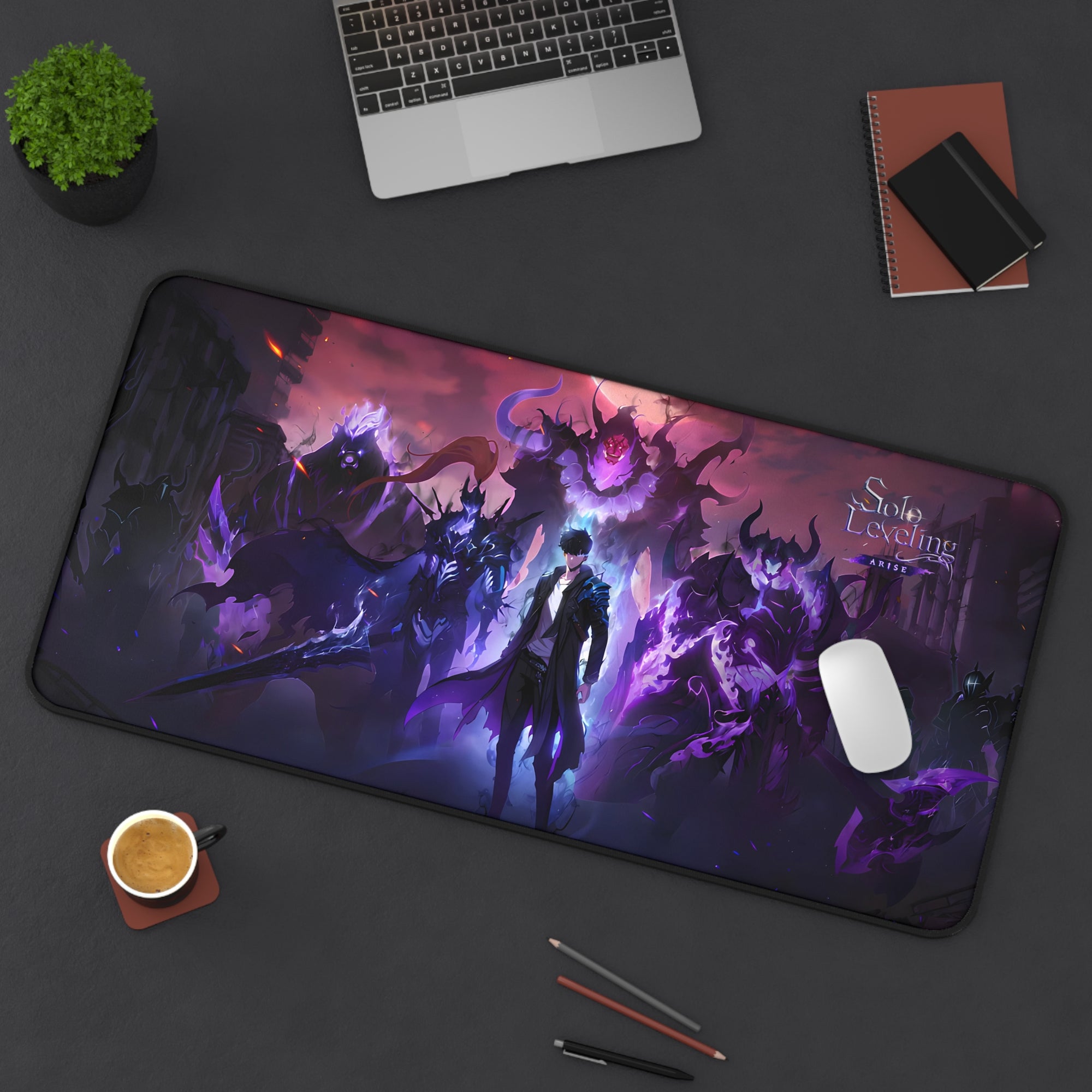 Solo Leveling Anime Desk Mat Jinwoo 01