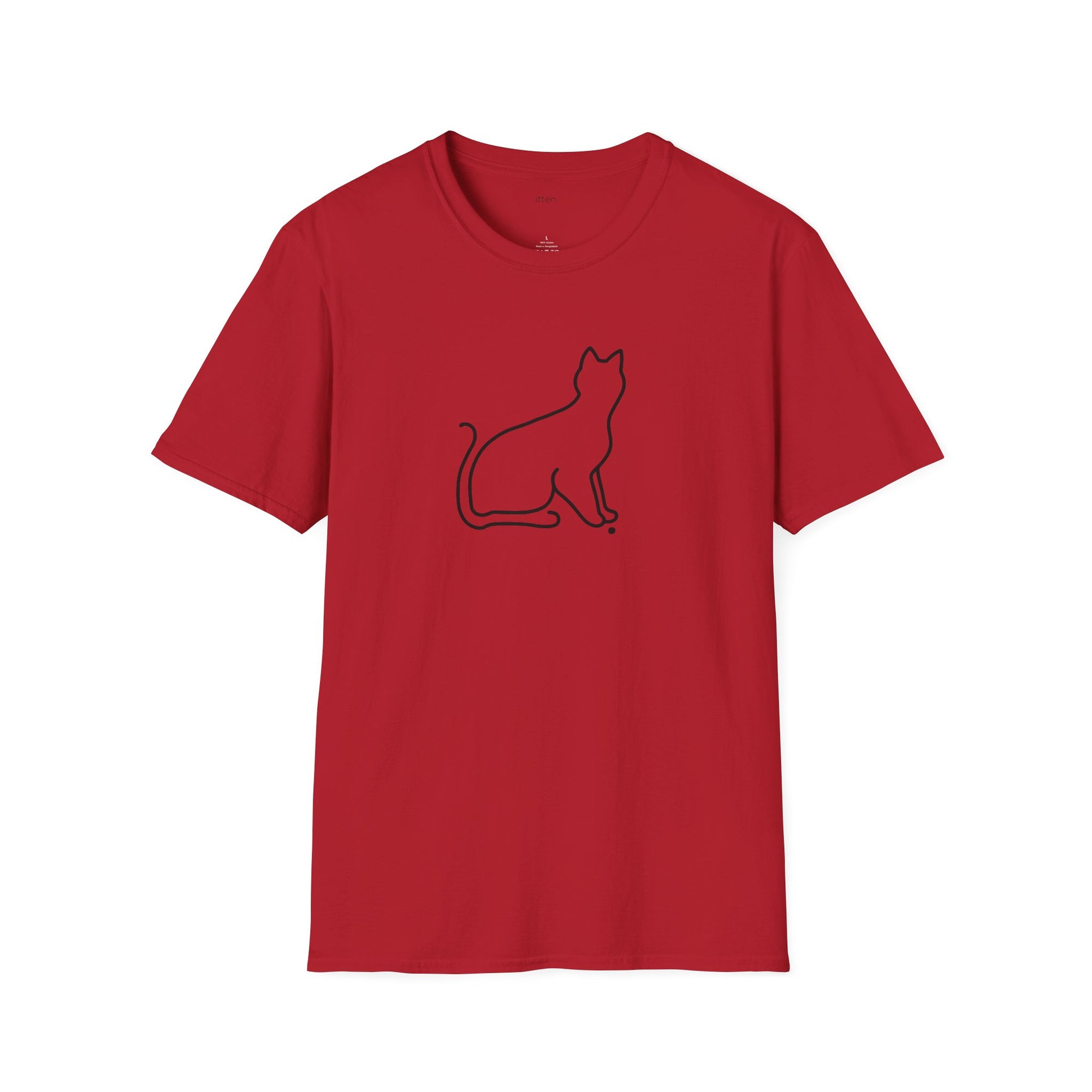 Simple Minimalist Design Itten T-Shirt 001