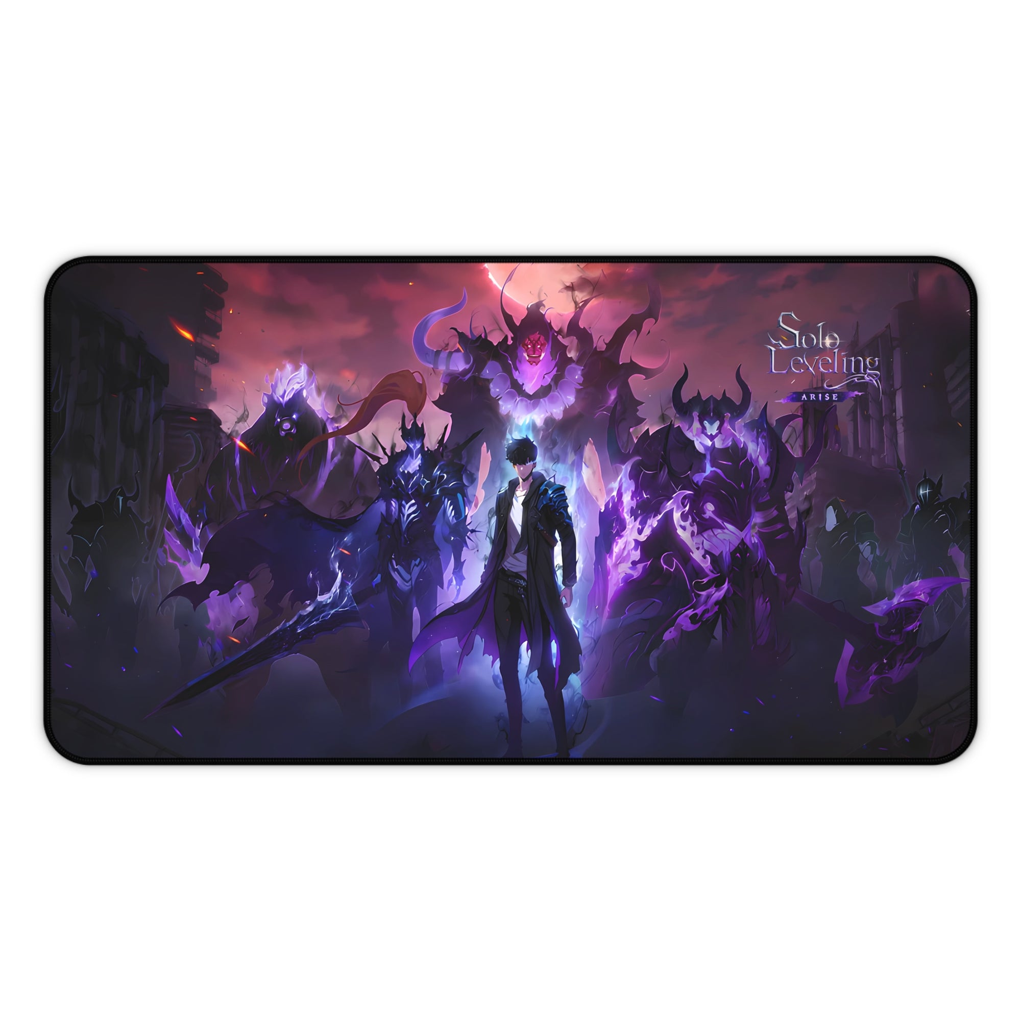 Solo Leveling Anime Desk Mat Jinwoo 01