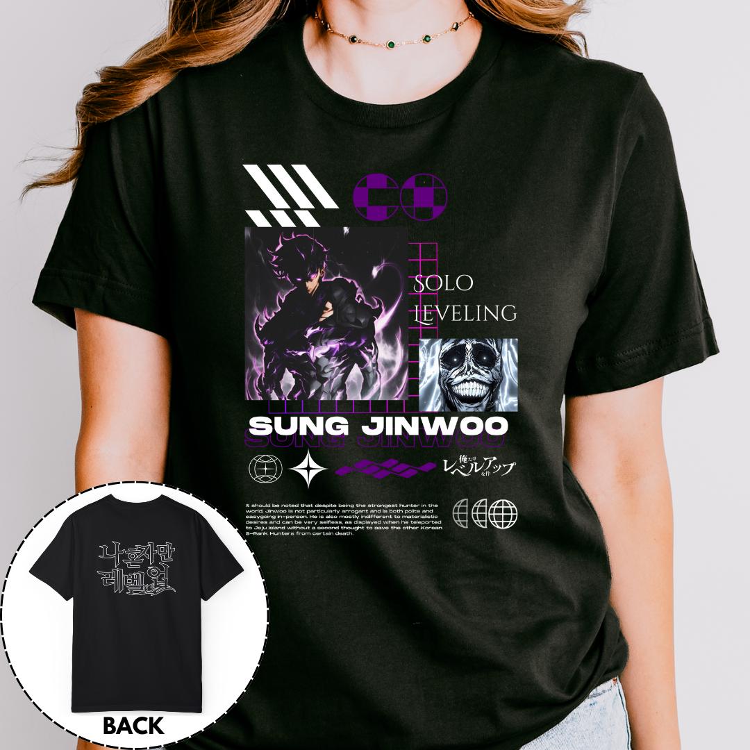 Solo Leveling Sung Jinwoo T-shirt 007