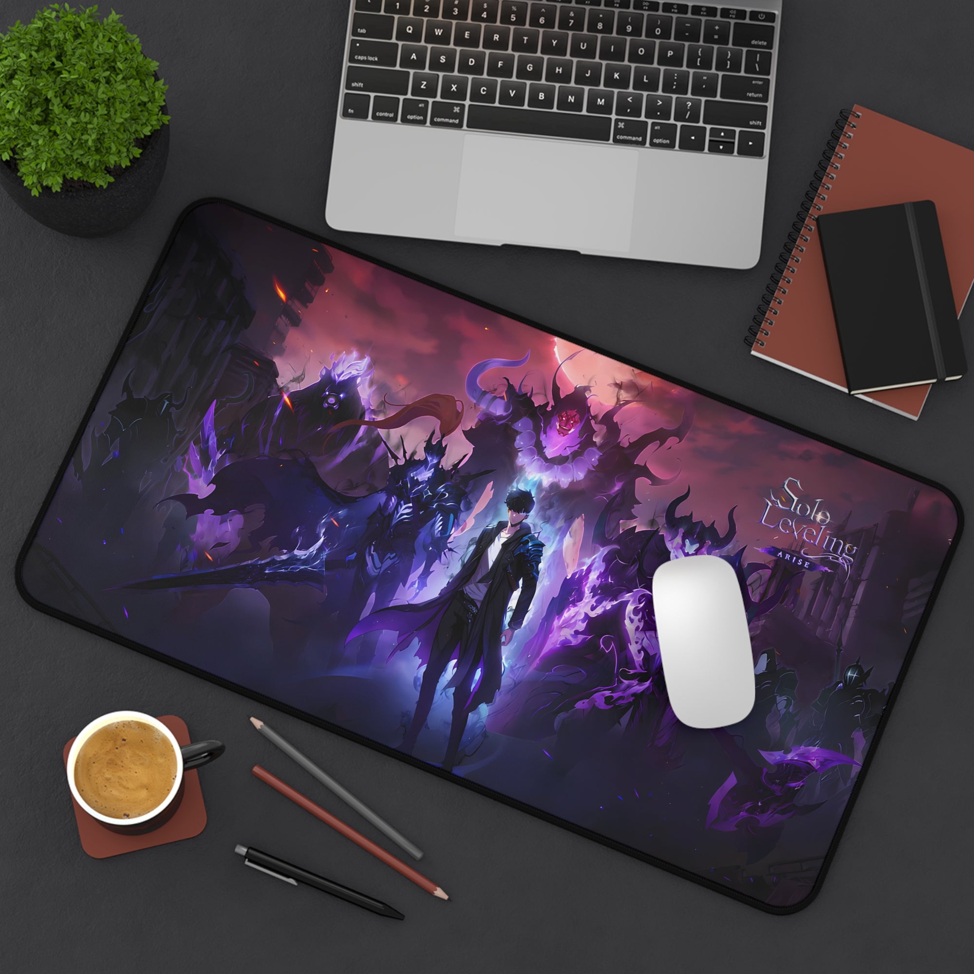 Solo Leveling Anime Desk Mat Jinwoo 01