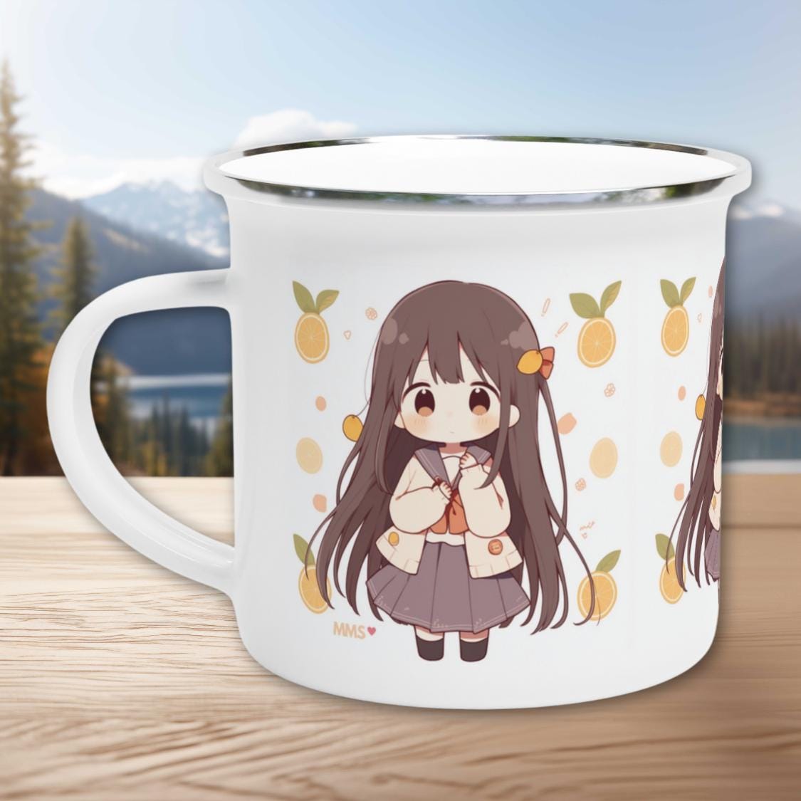 Fruits Basket Enamel Mug 22