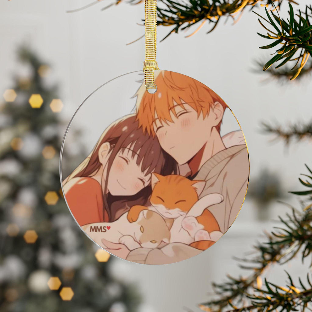 Fruits Basket Christmas Tree Acrylic Ornament 05