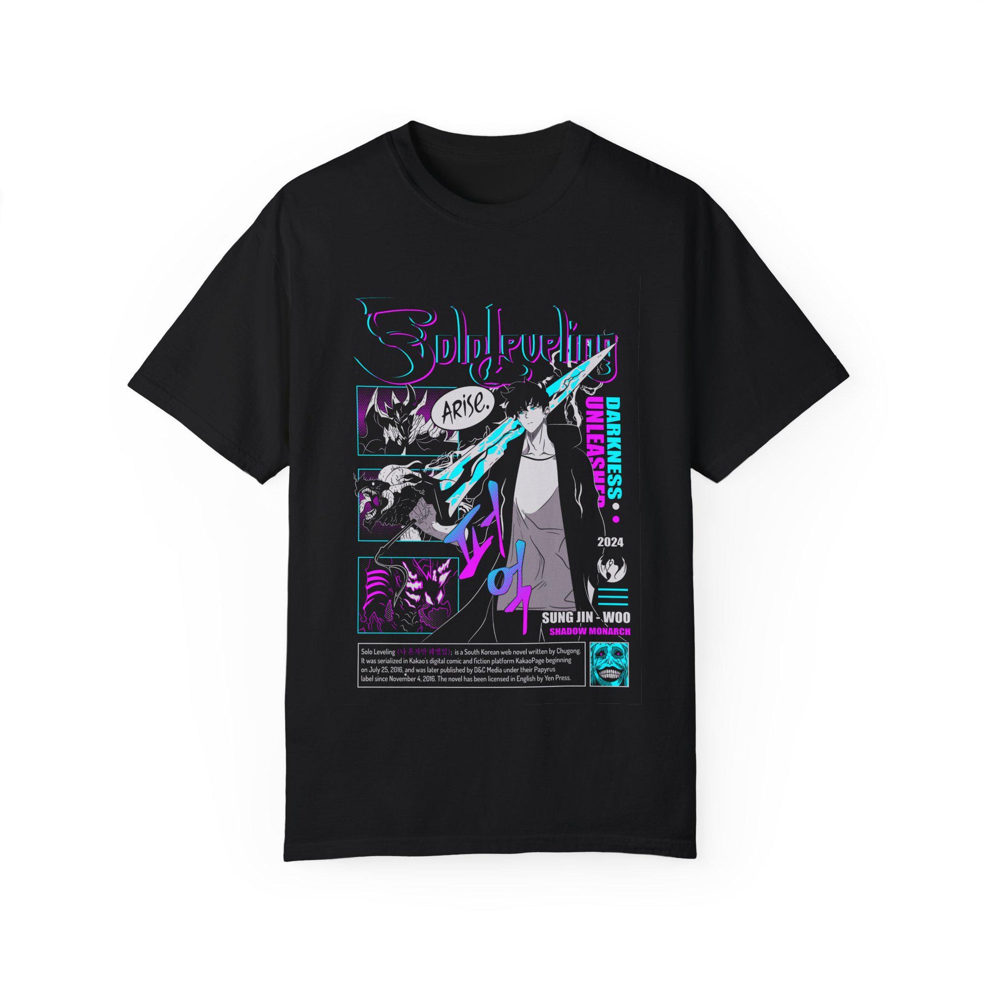 Solo Leveling Sung Jinwoo T-shirt 004