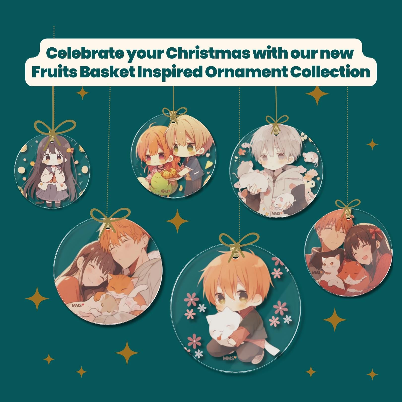 Fruits Basket Christmas Tree Acrylic Ornament 09