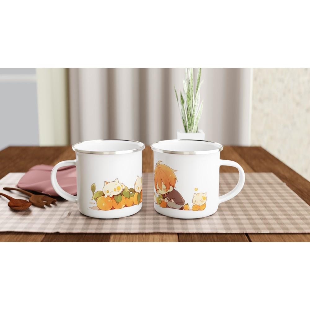 Fruits Basket Enamel Mug 14