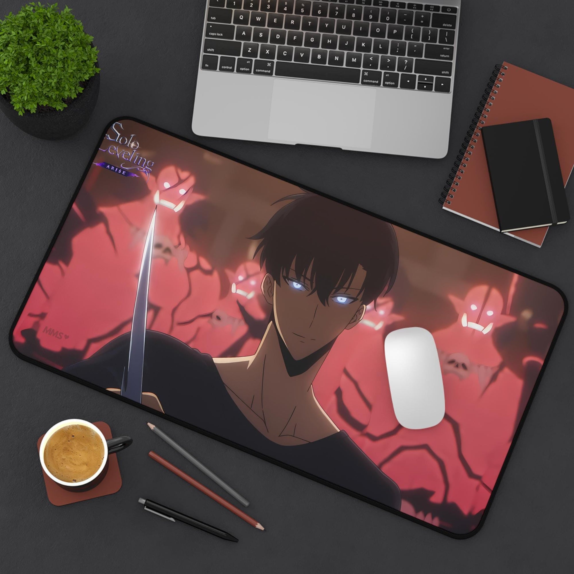 Solo Leveling Anime Desk Mat Jinwoo 03