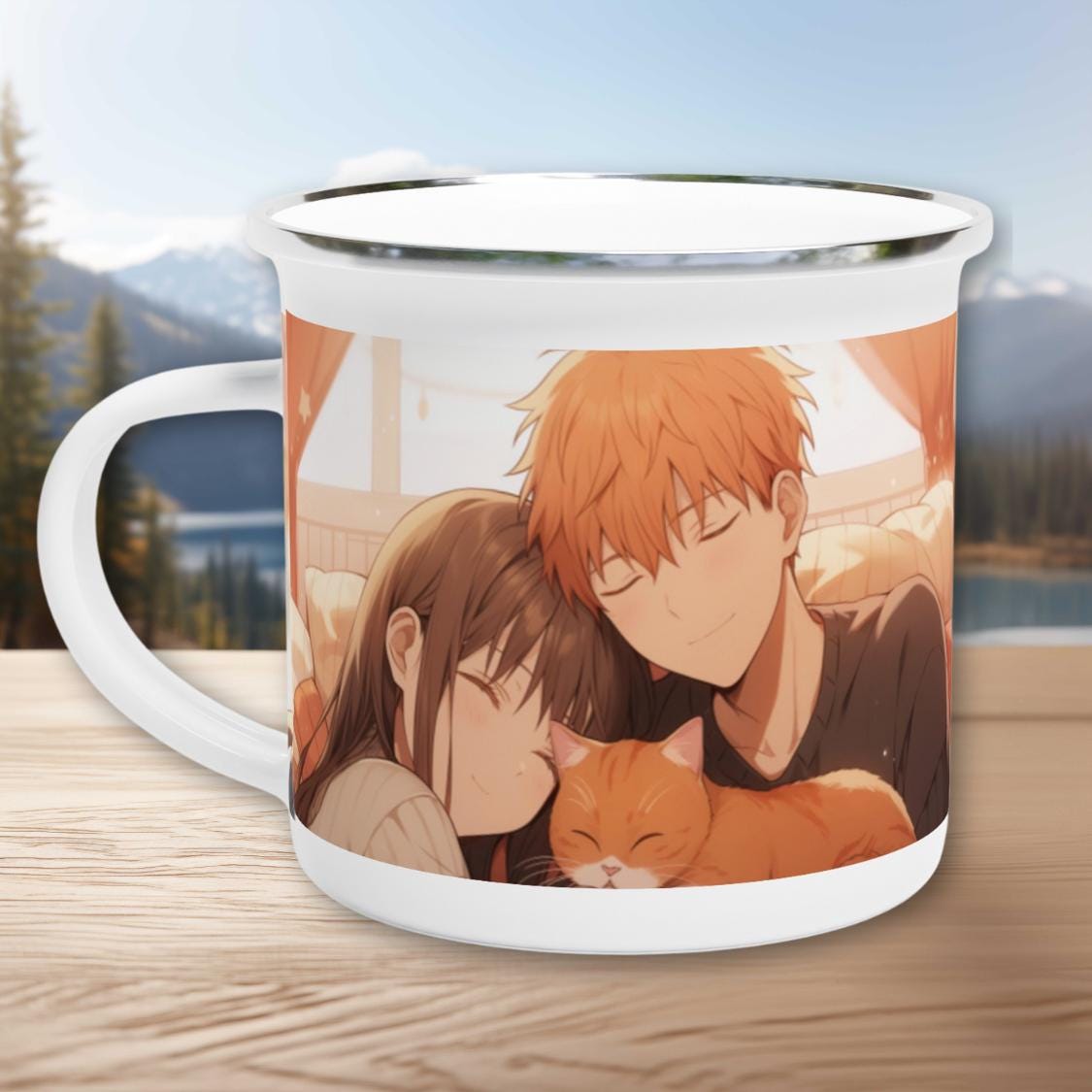 Fruits Basket Enamel Mug 12