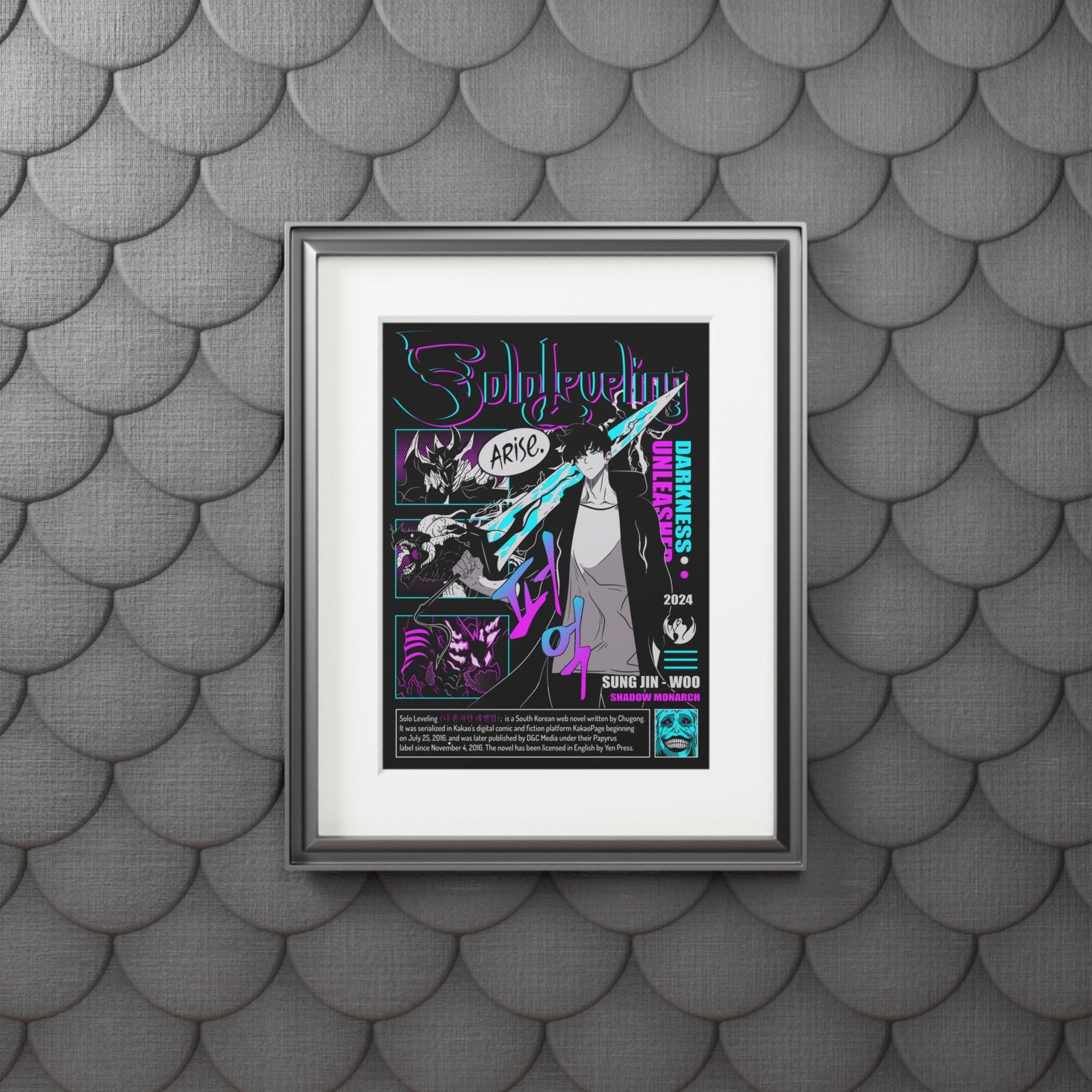 Solo Leveling Wall Art Print 03