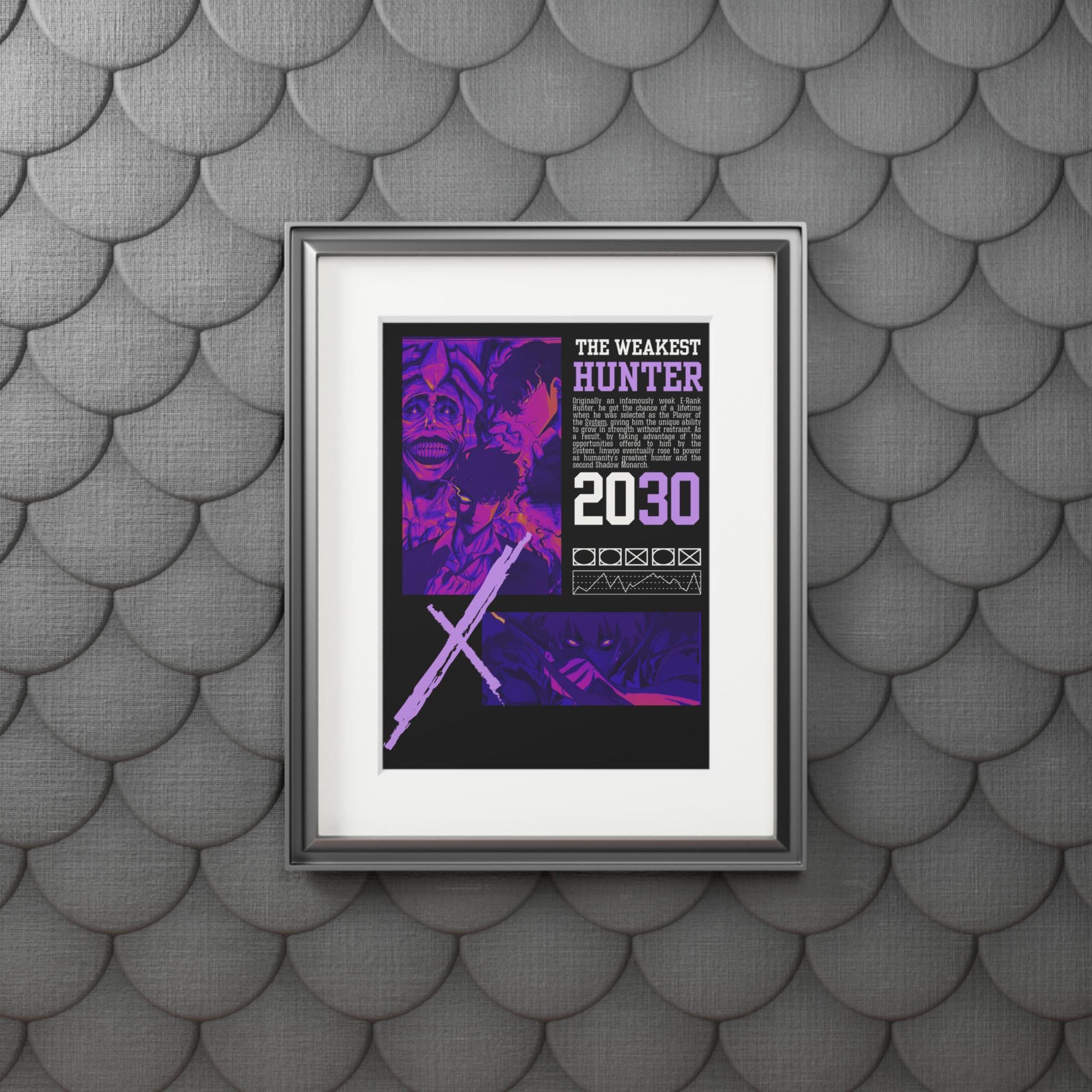 Solo Leveling Wall Art Print 06