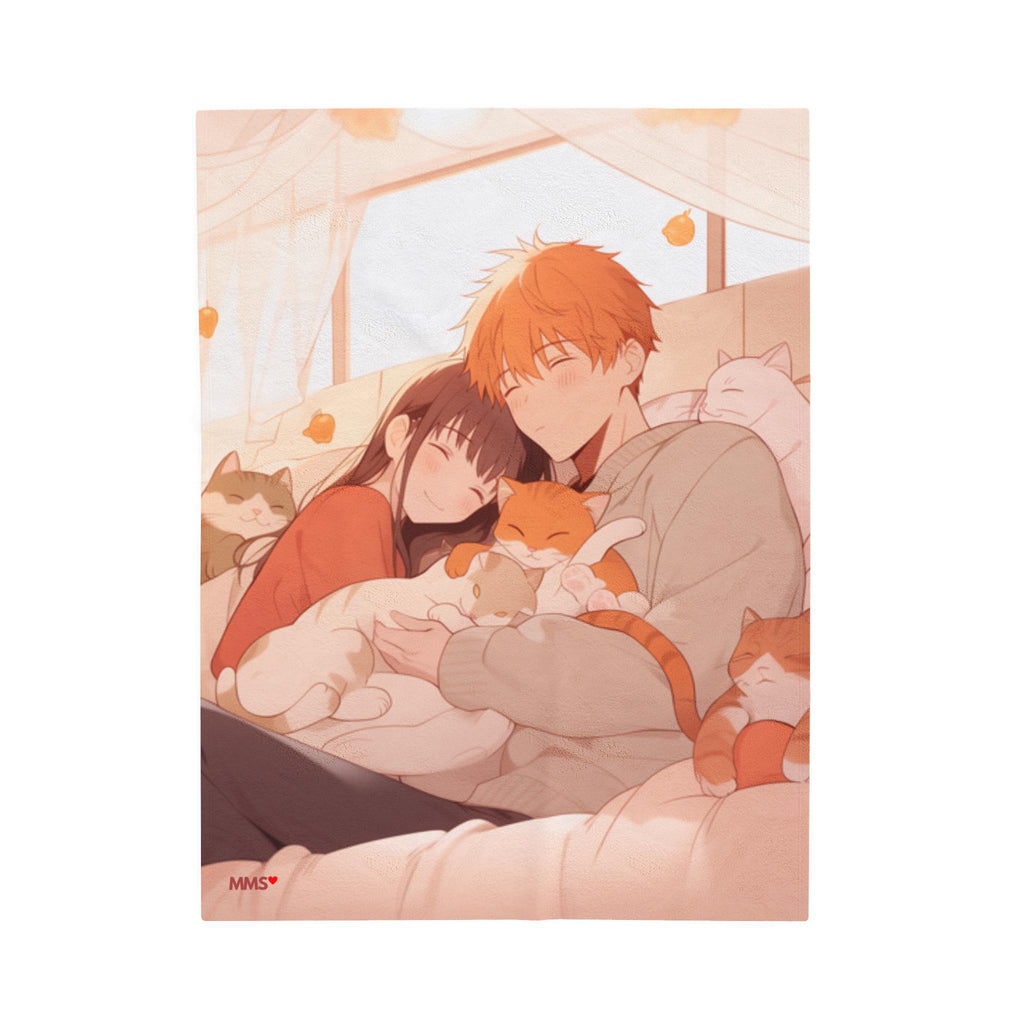 Fruits Basket Anime Inspired Velvet Blanket 01