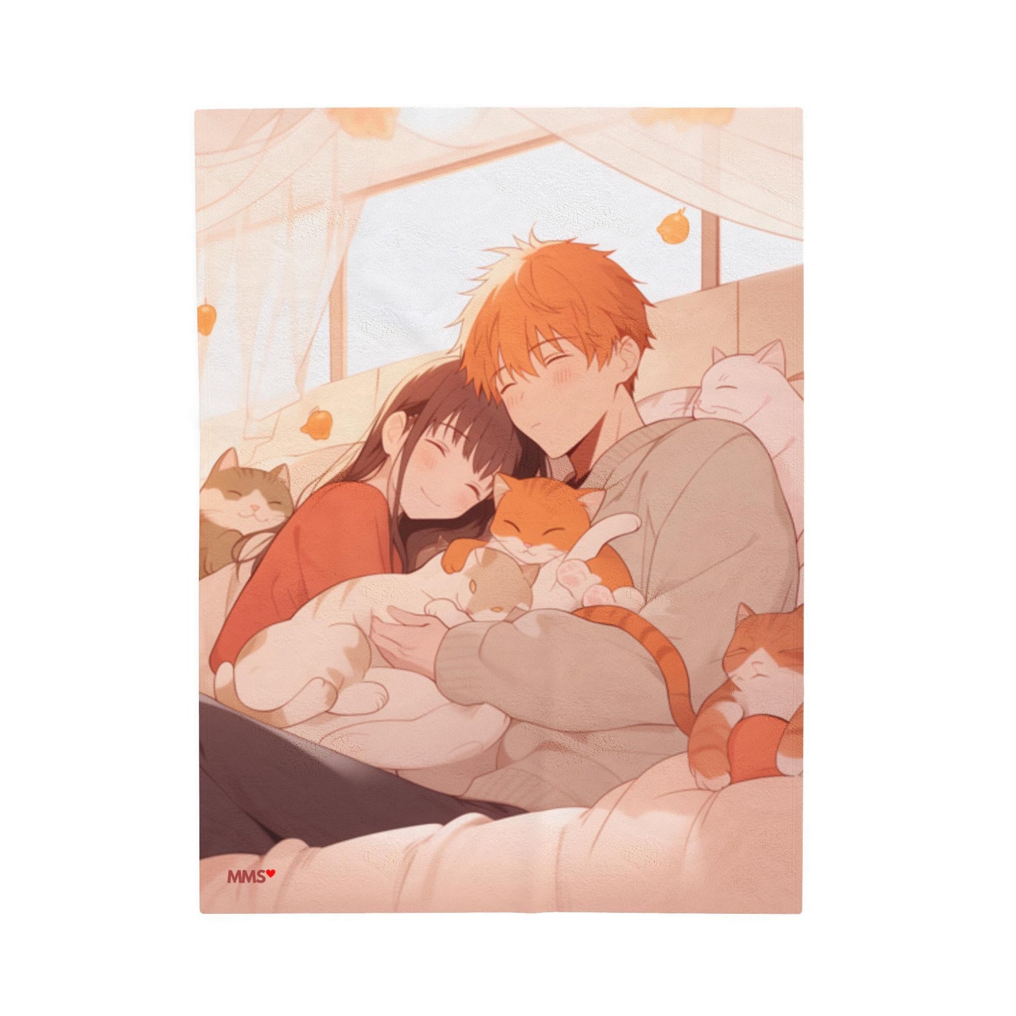 Fruits Basket Anime Inspired Velvet Blanket 01