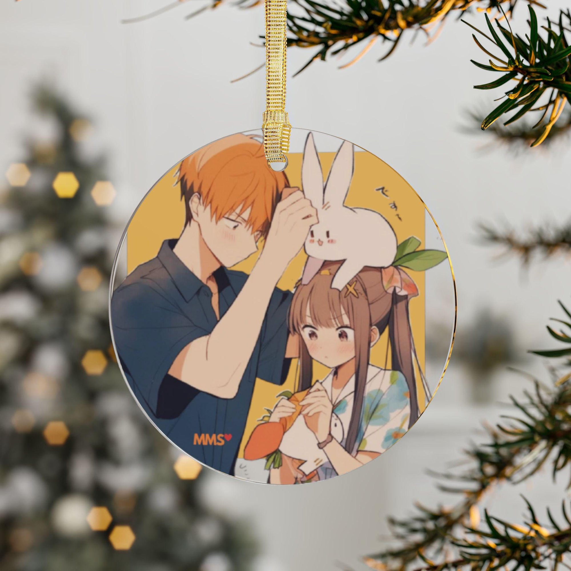 Fruits Basket Christmas Tree Acrylic Ornament 16