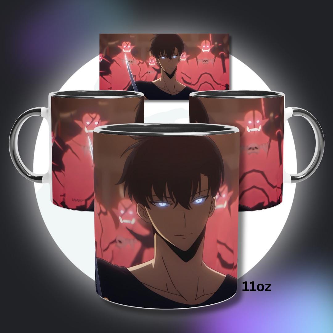 Solo Leveling Anime Mug Sung Jinwoo 03