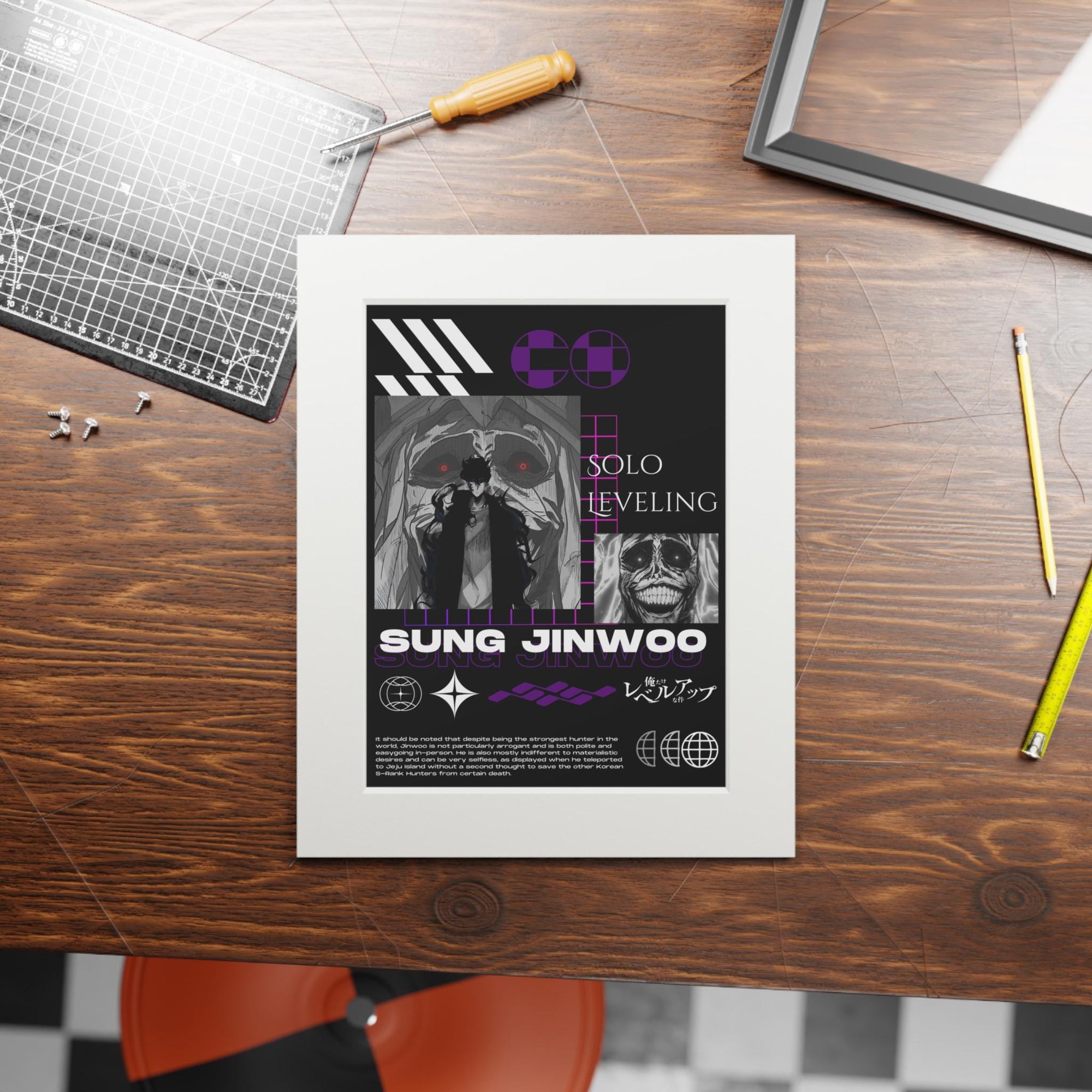 Solo Leveling Wall Art Print 07