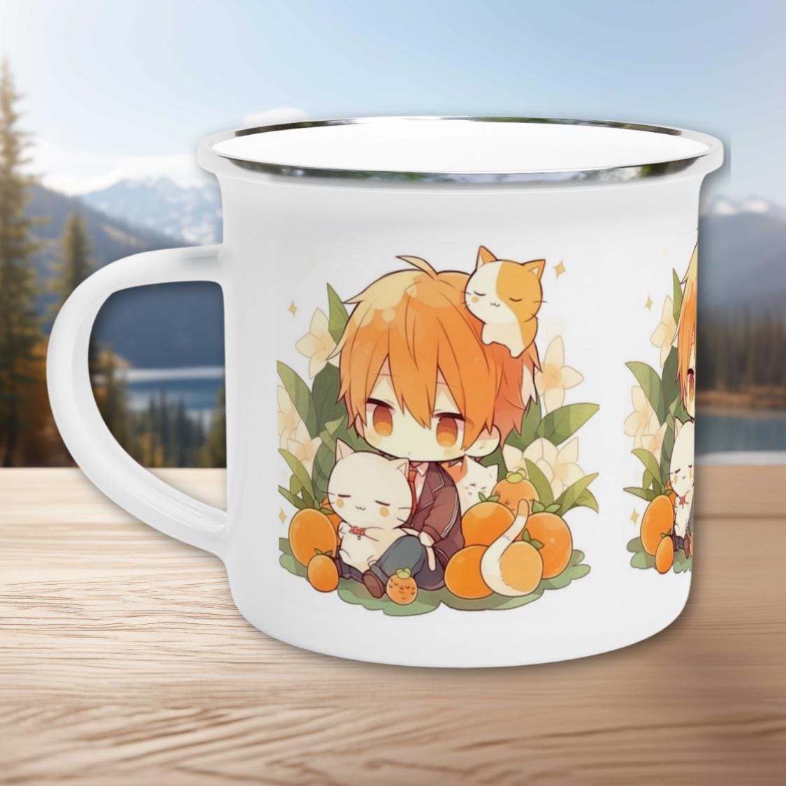 Fruits Basket Enamel Mug 01
