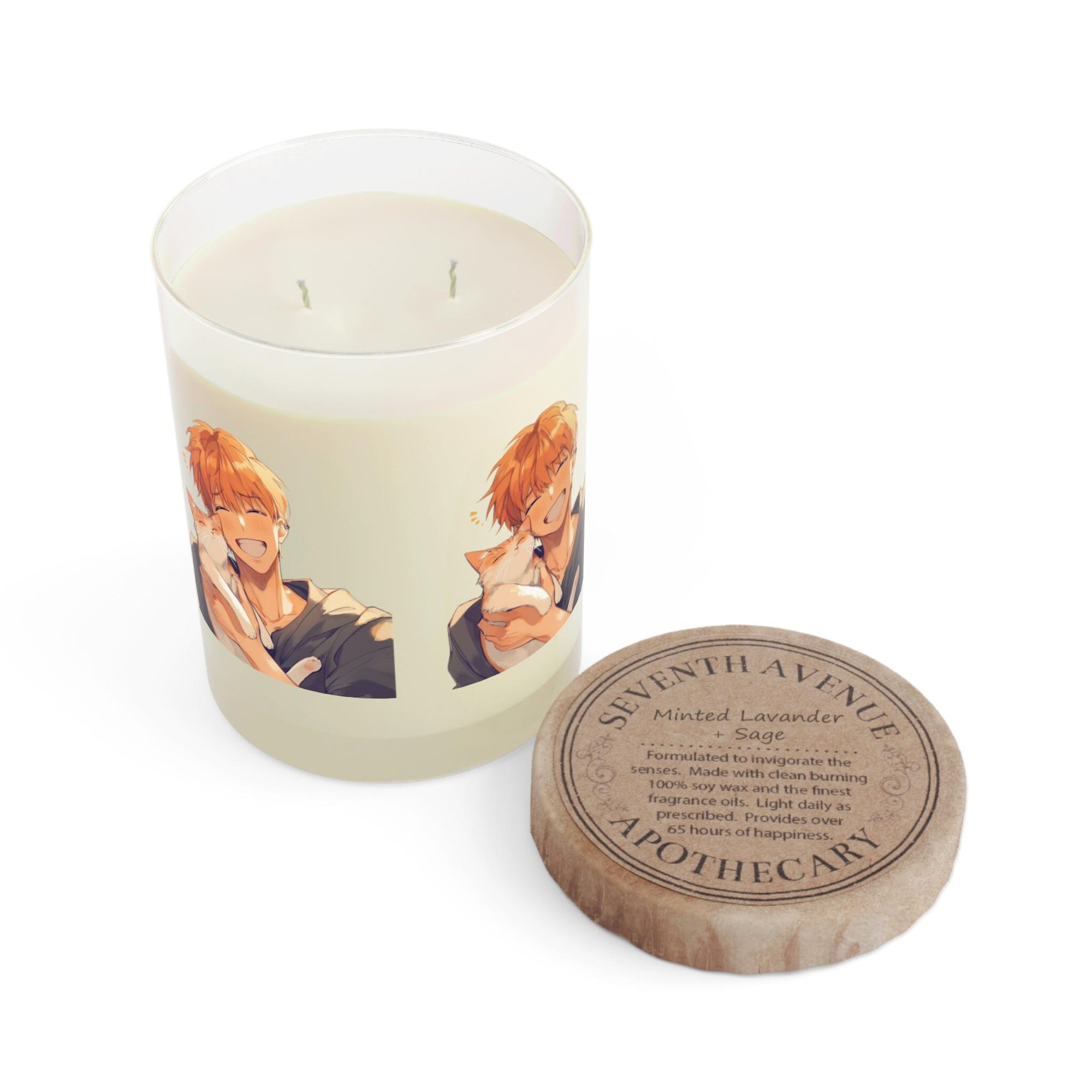 Fruits Basket Anime Inspired Scented Vegan 11oz Candle 09