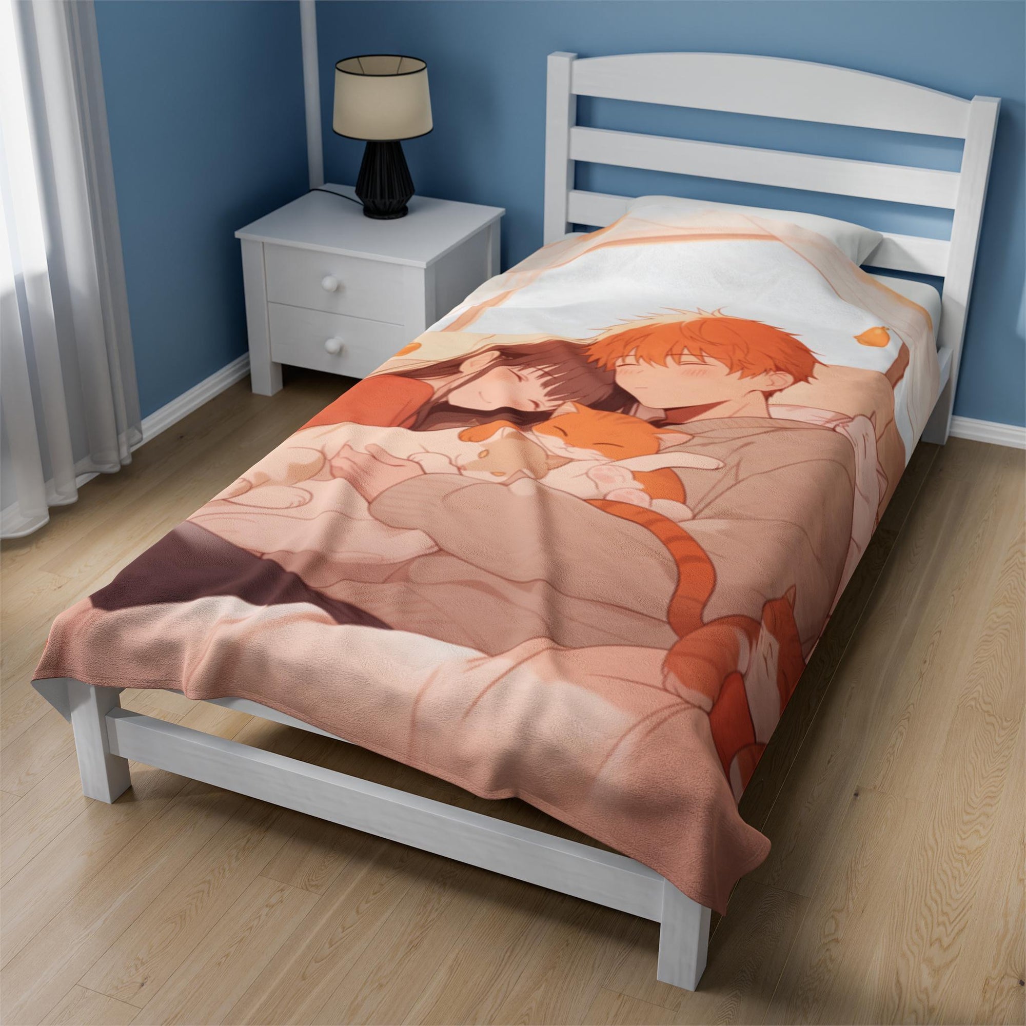 Fruits Basket Anime Inspired Velvet Blanket 01