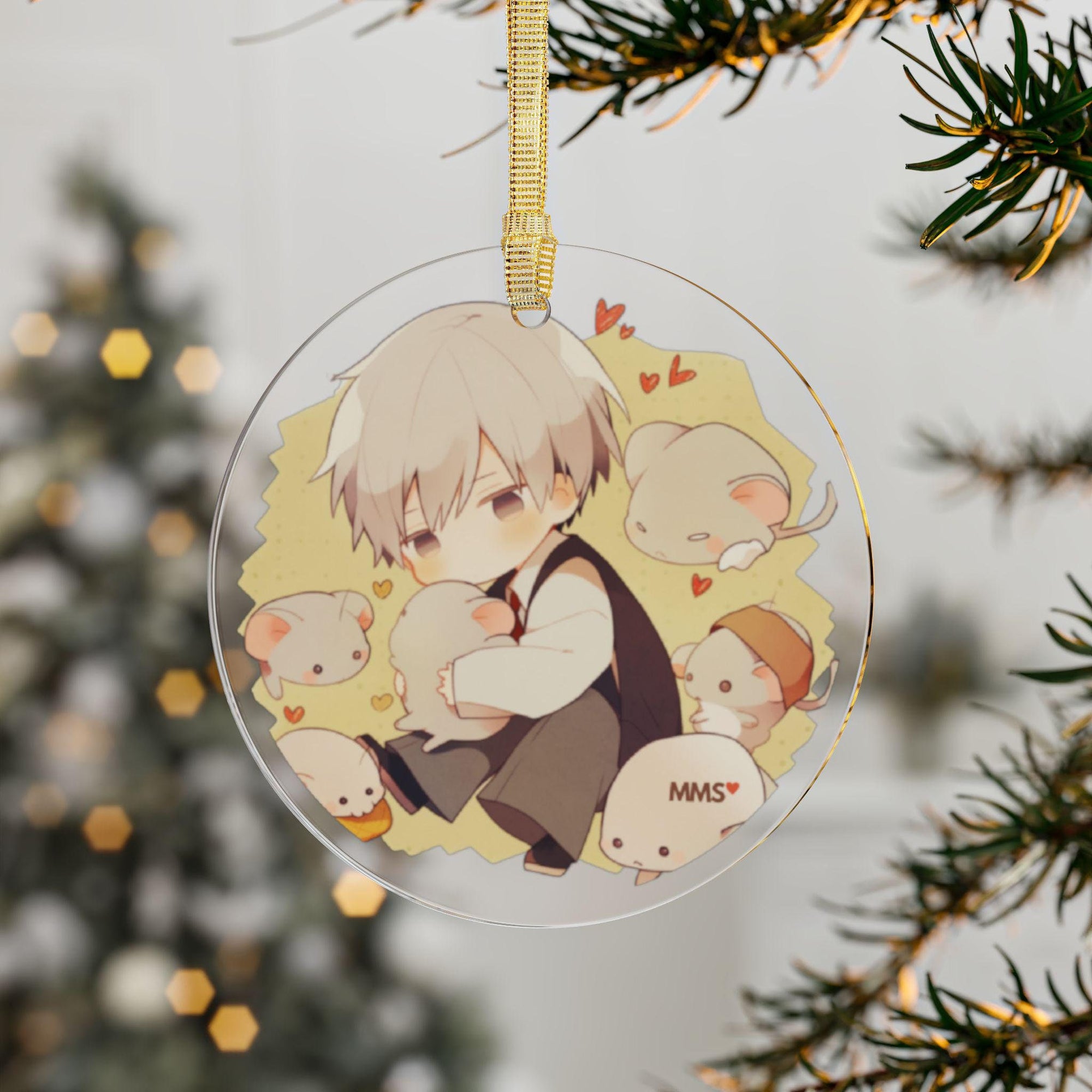 Fruits Basket Christmas Tree Acrylic Ornament 25