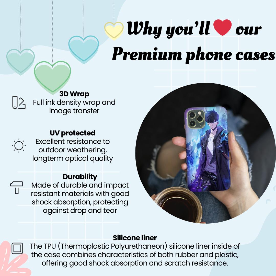 Solo Leveling Sung Jinwoo Premium Phone Case 01