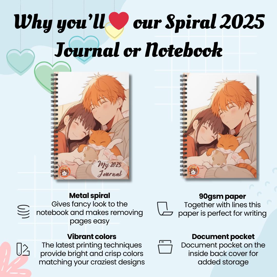 Fruits Basket Anime Inspired Spiral Notebook SN03