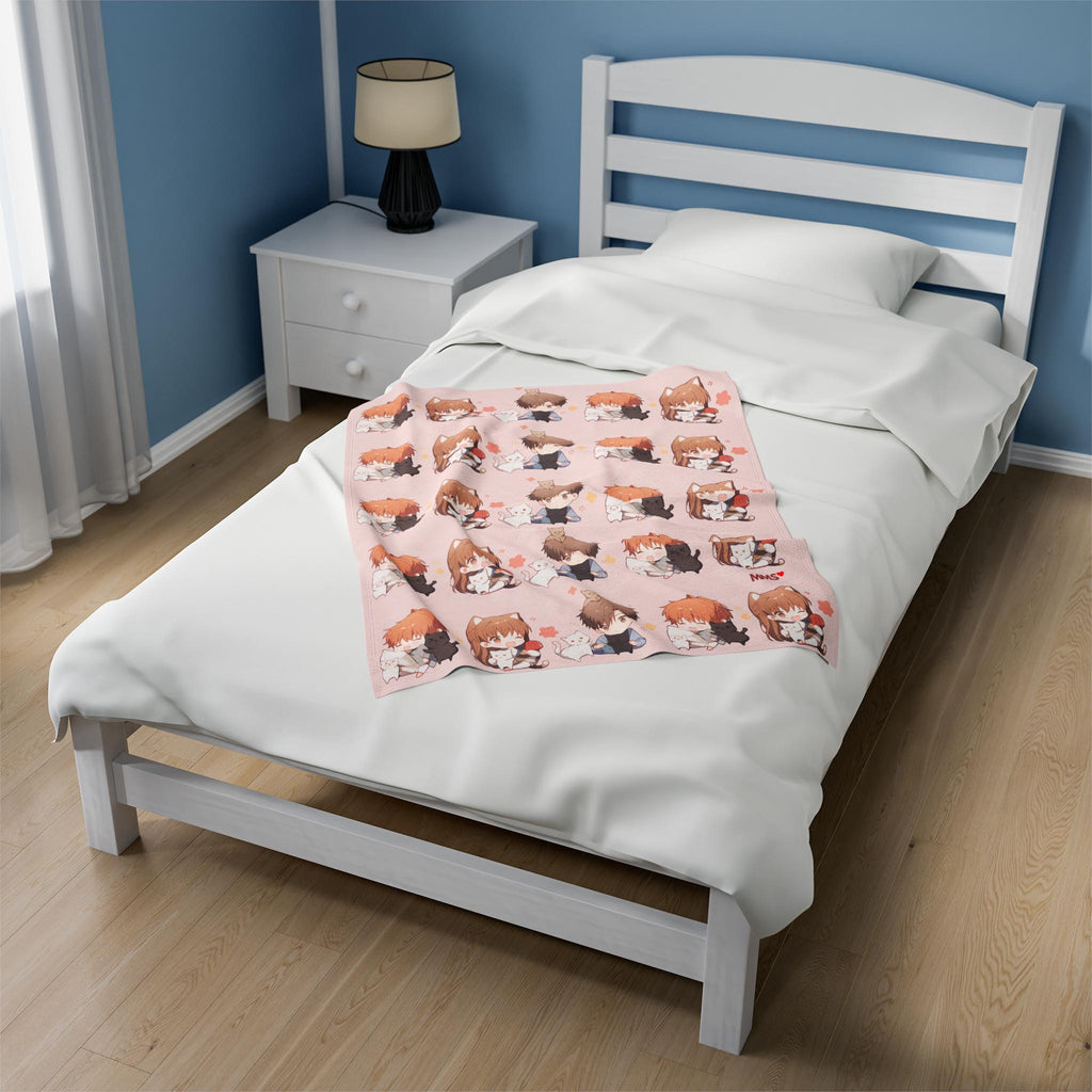 Fruits Basket Anime Inspired Velvet Blanket 07