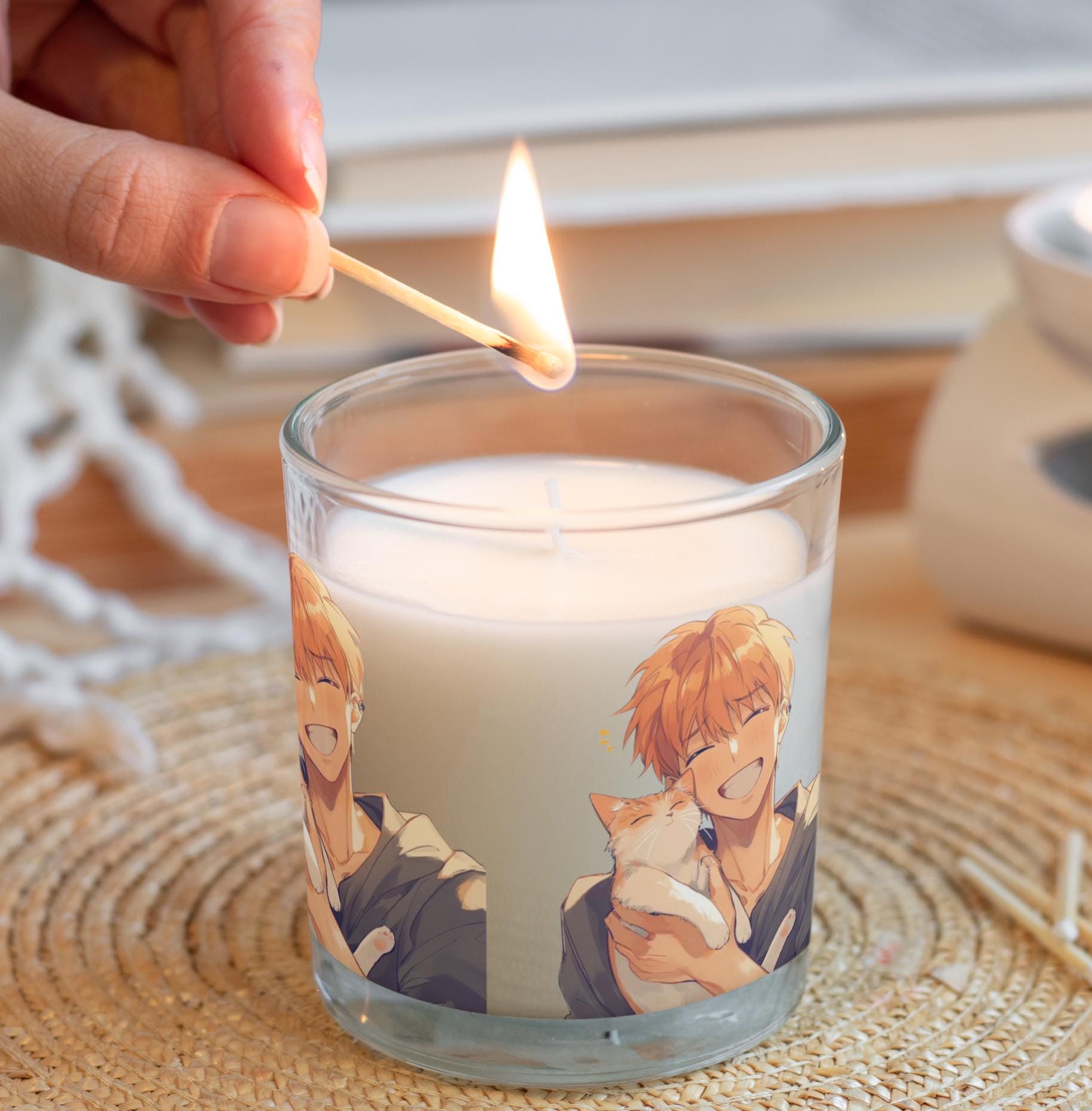 Fruits Basket Anime Inspired Scented Vegan 11oz Candle 09