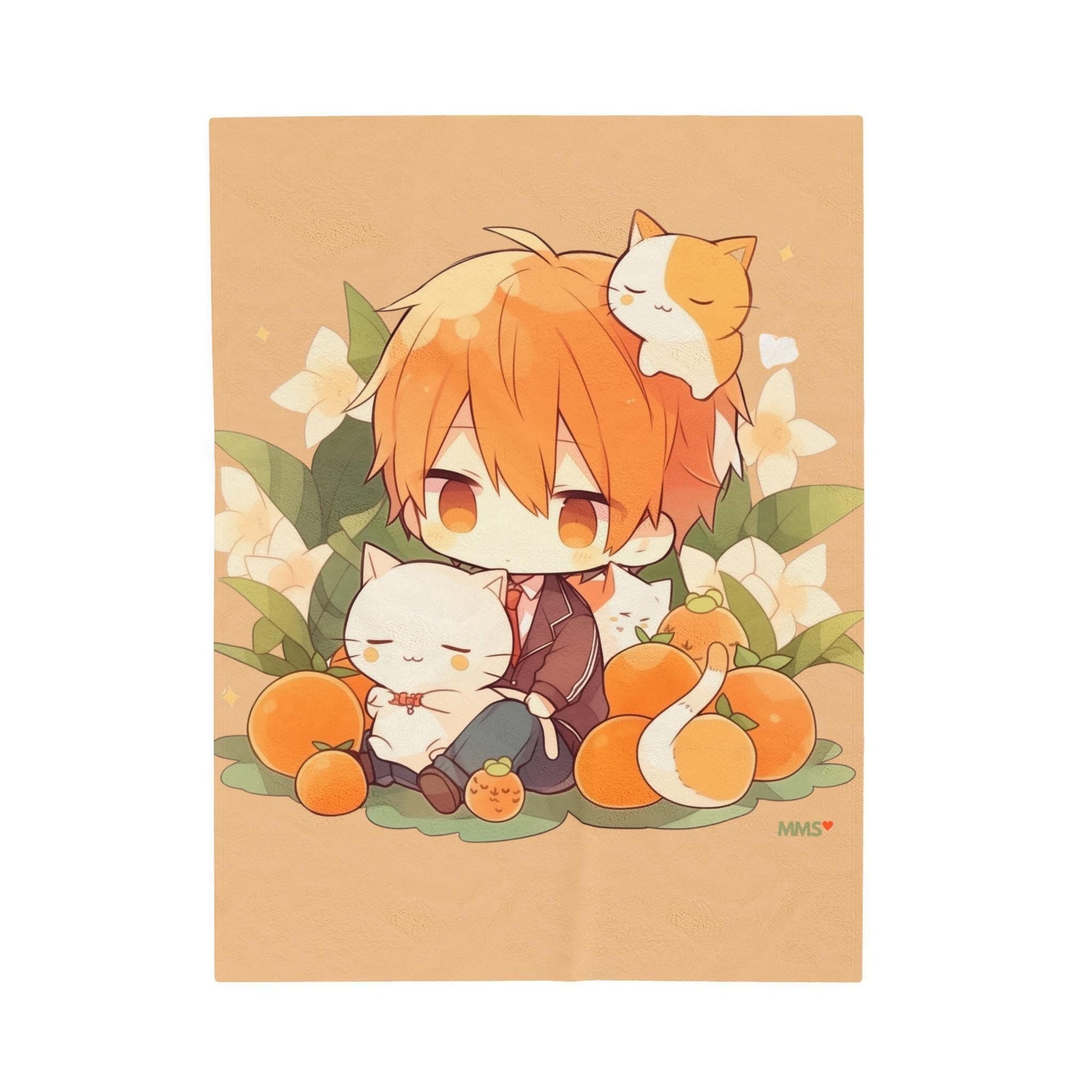 Fruits Basket Anime Inspired Velvet Blanket 06