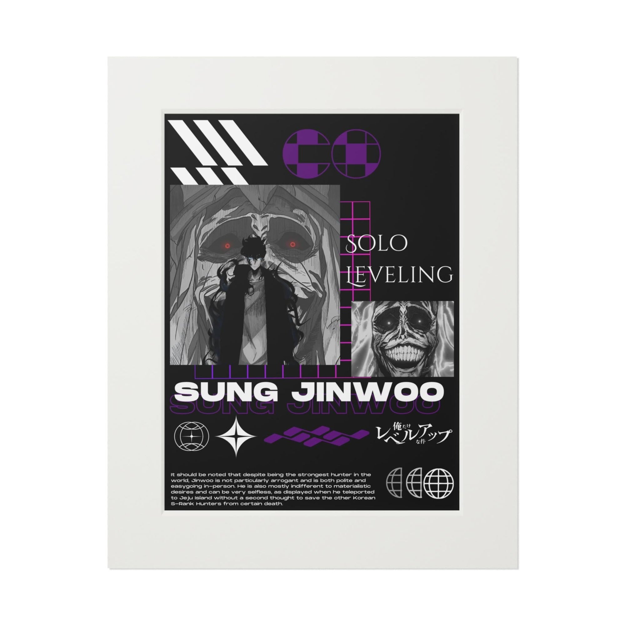 Solo Leveling Wall Art Print 07