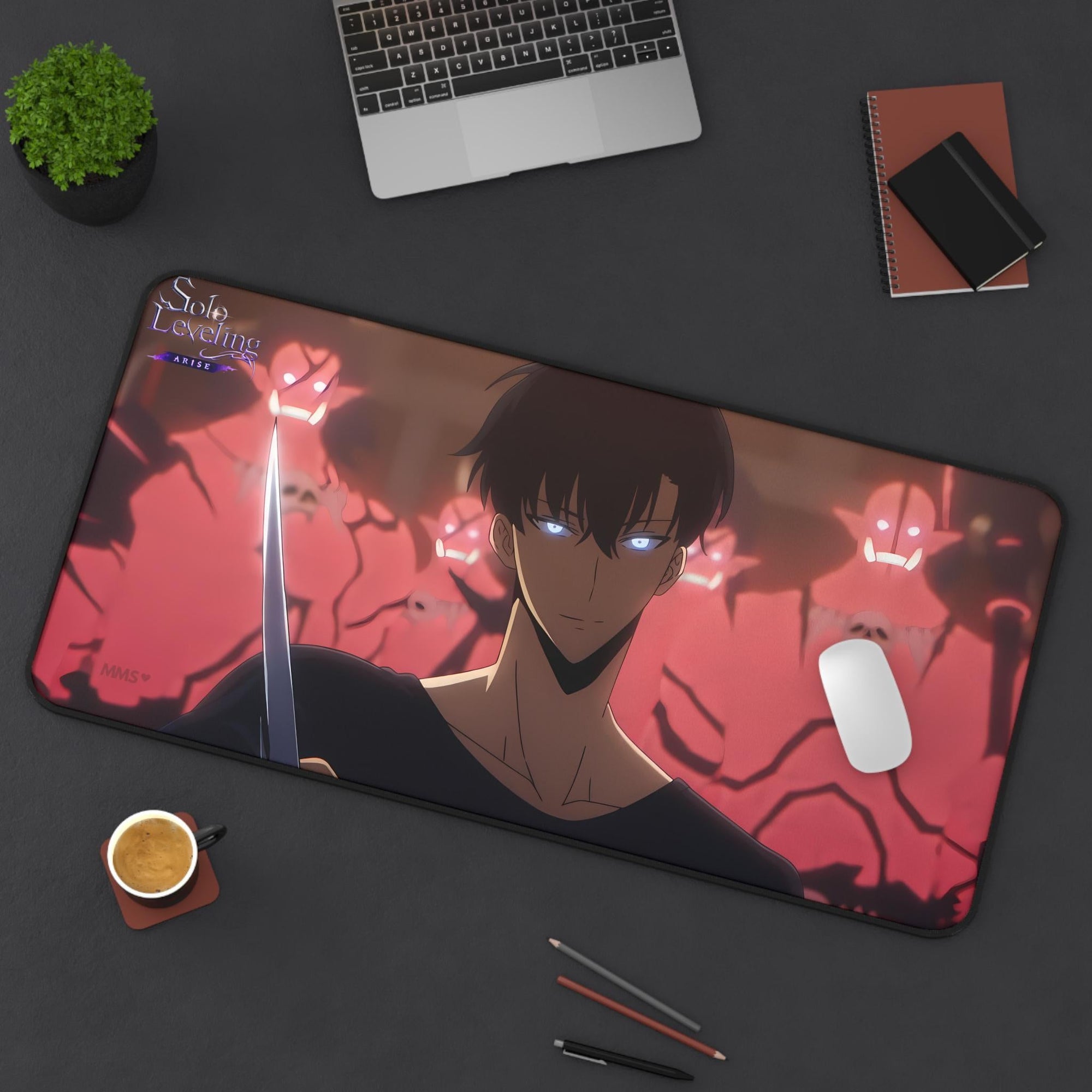 Solo Leveling Anime Desk Mat Jinwoo 03