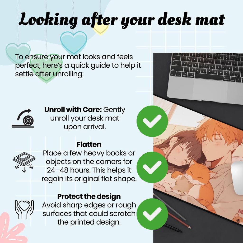 Fruits Basket Anime Inspired Desk Mat 45