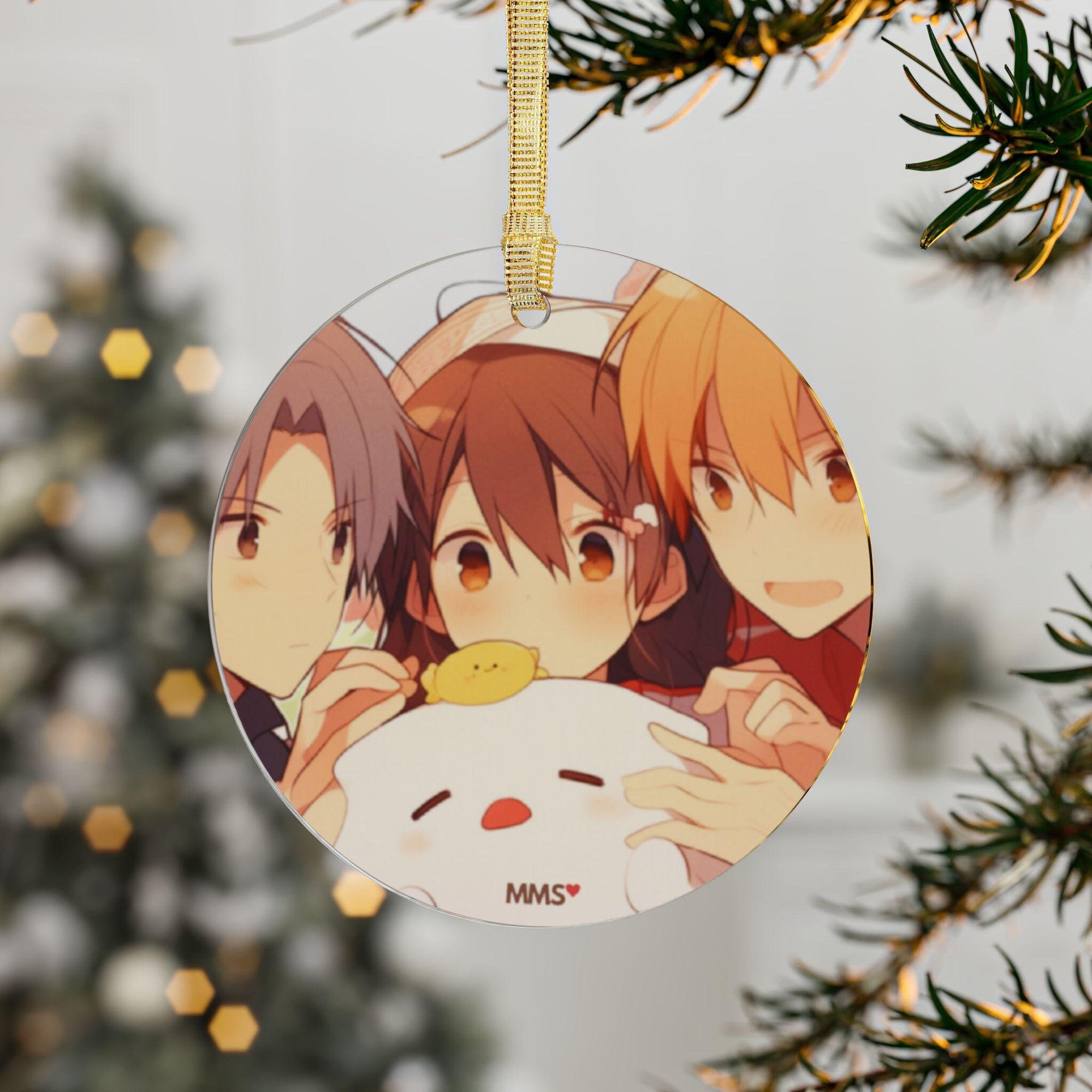Fruits Basket Christmas Tree Acrylic Ornament 03