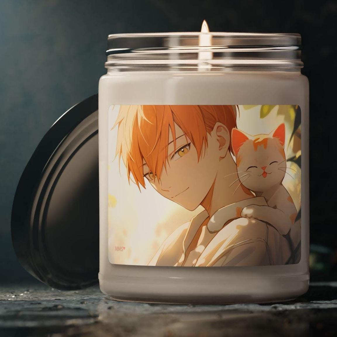 Fruits Basket Anime Inspired Vanilla Soy 9oz Candle 01
