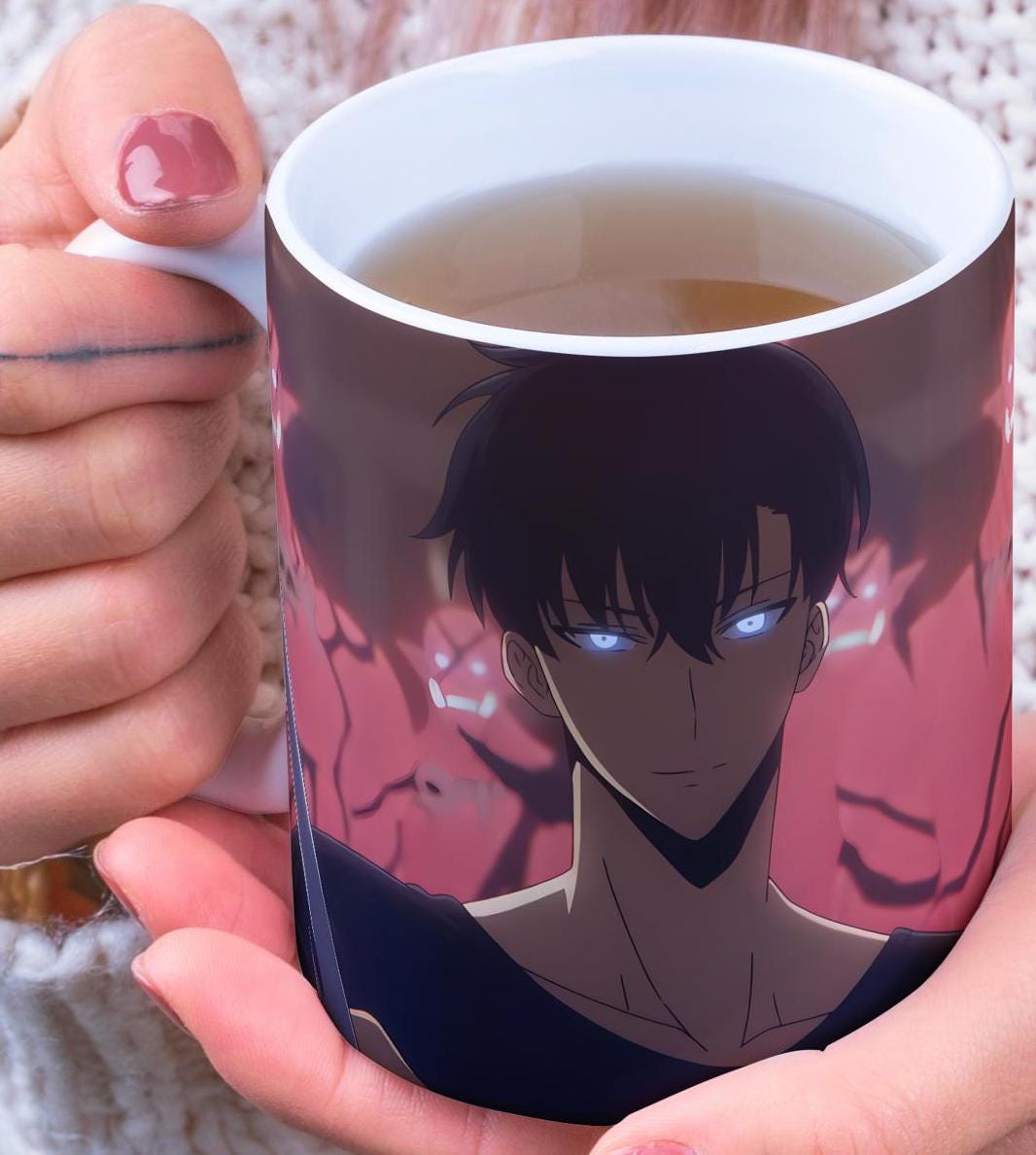 Solo Leveling Anime Mug Sung Jinwoo 03