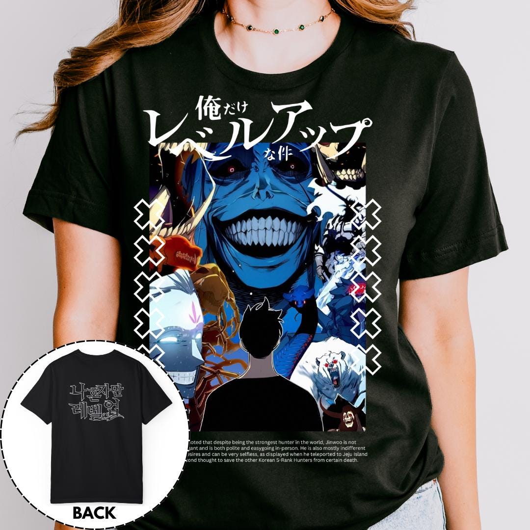 Solo Leveling Sung Jinwoo T-shirt 018